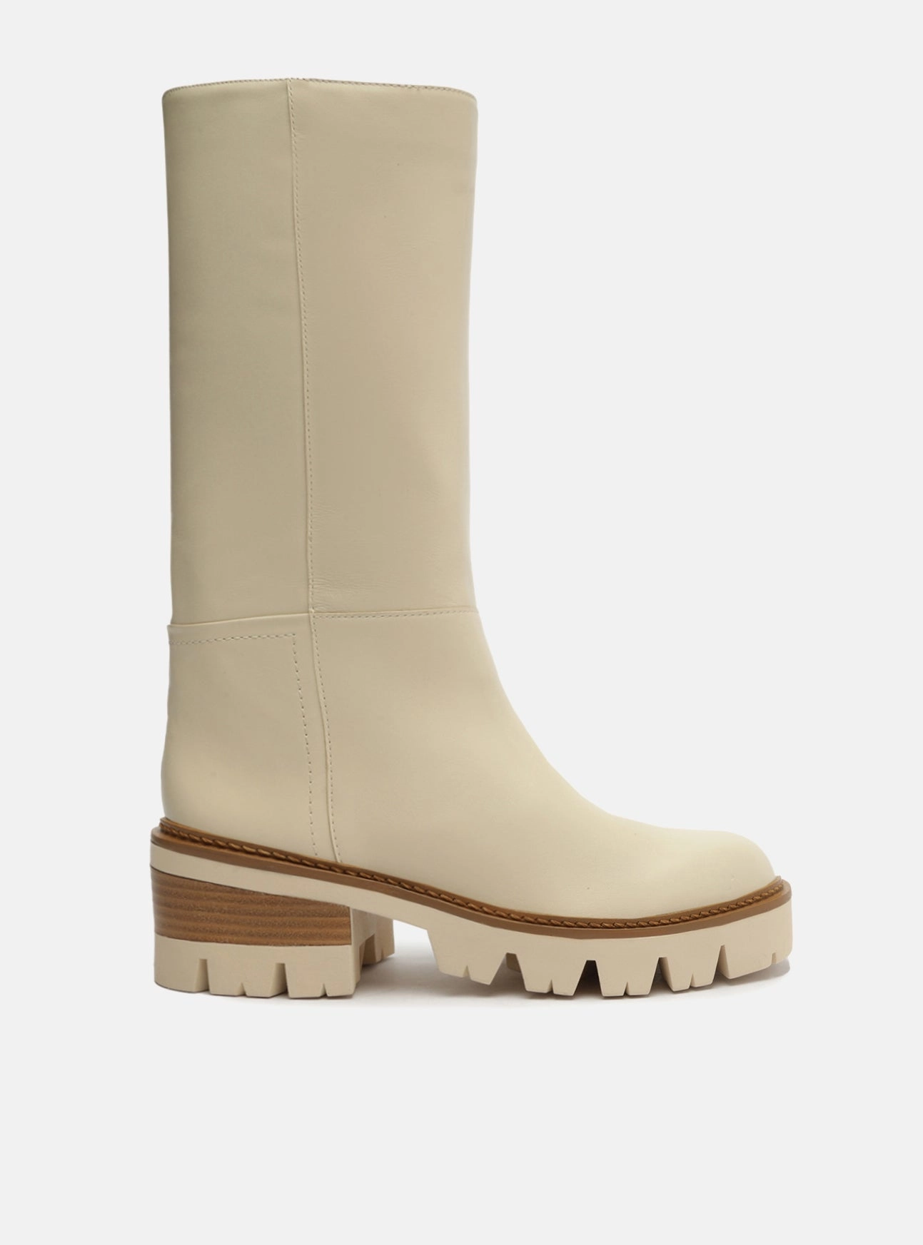 Bailey  Leather Tractor Boot Vertical Compression Zones Party Glow