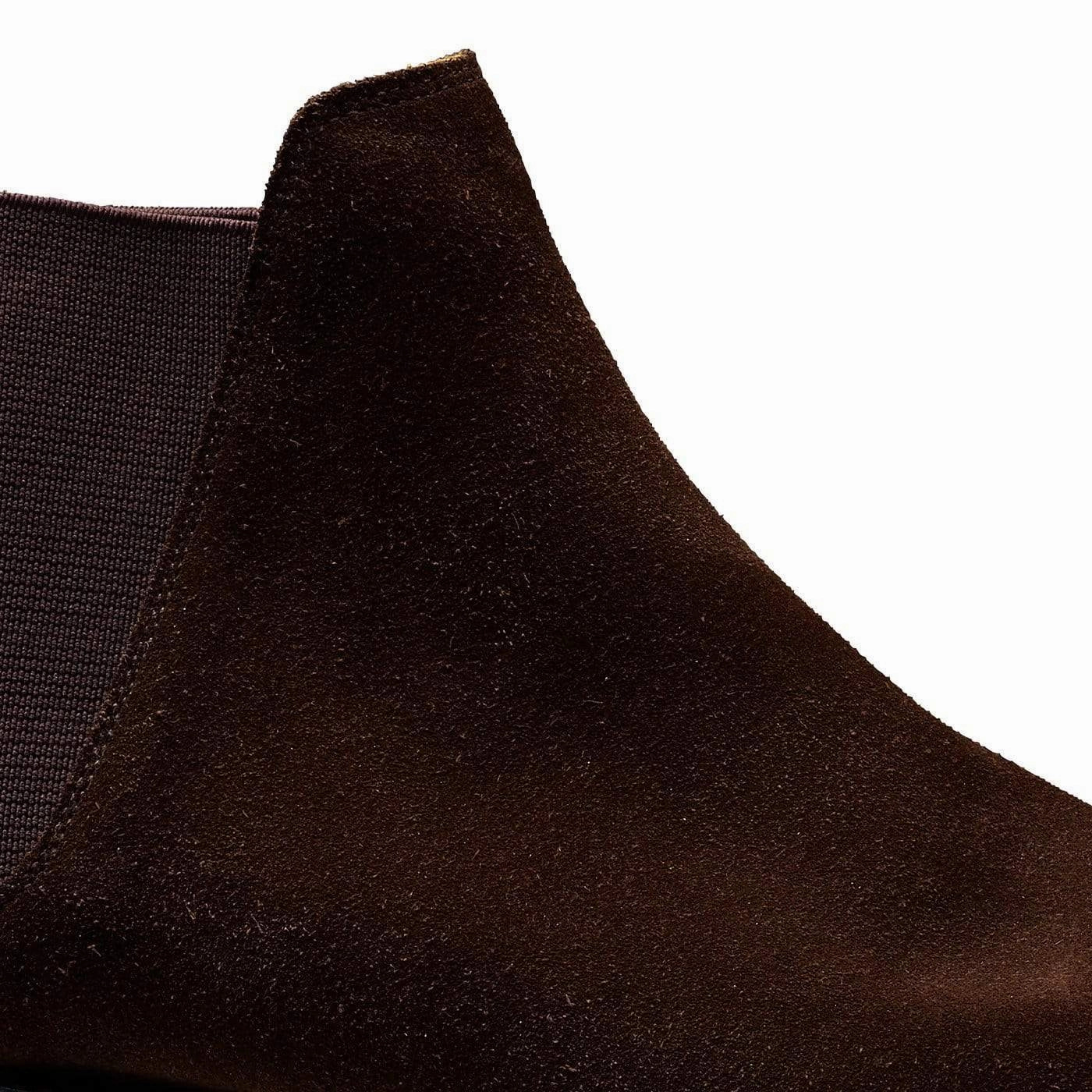 Adjustable Cushioned Midsole Chelsea 8 Dark Brown Suede