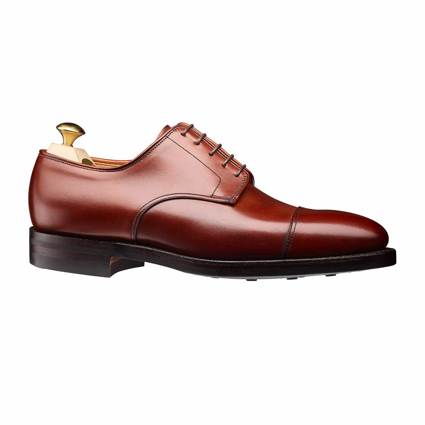 mesh construction Bradford Chestnut Burnished Calf