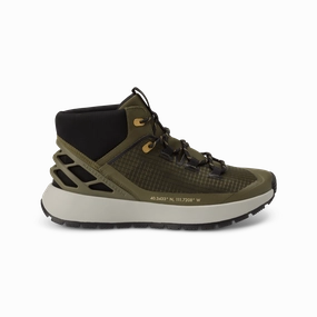 Women's Wasatch Mid - Dark Olive/Alloy Island Vibe Handcrafted Detailing
