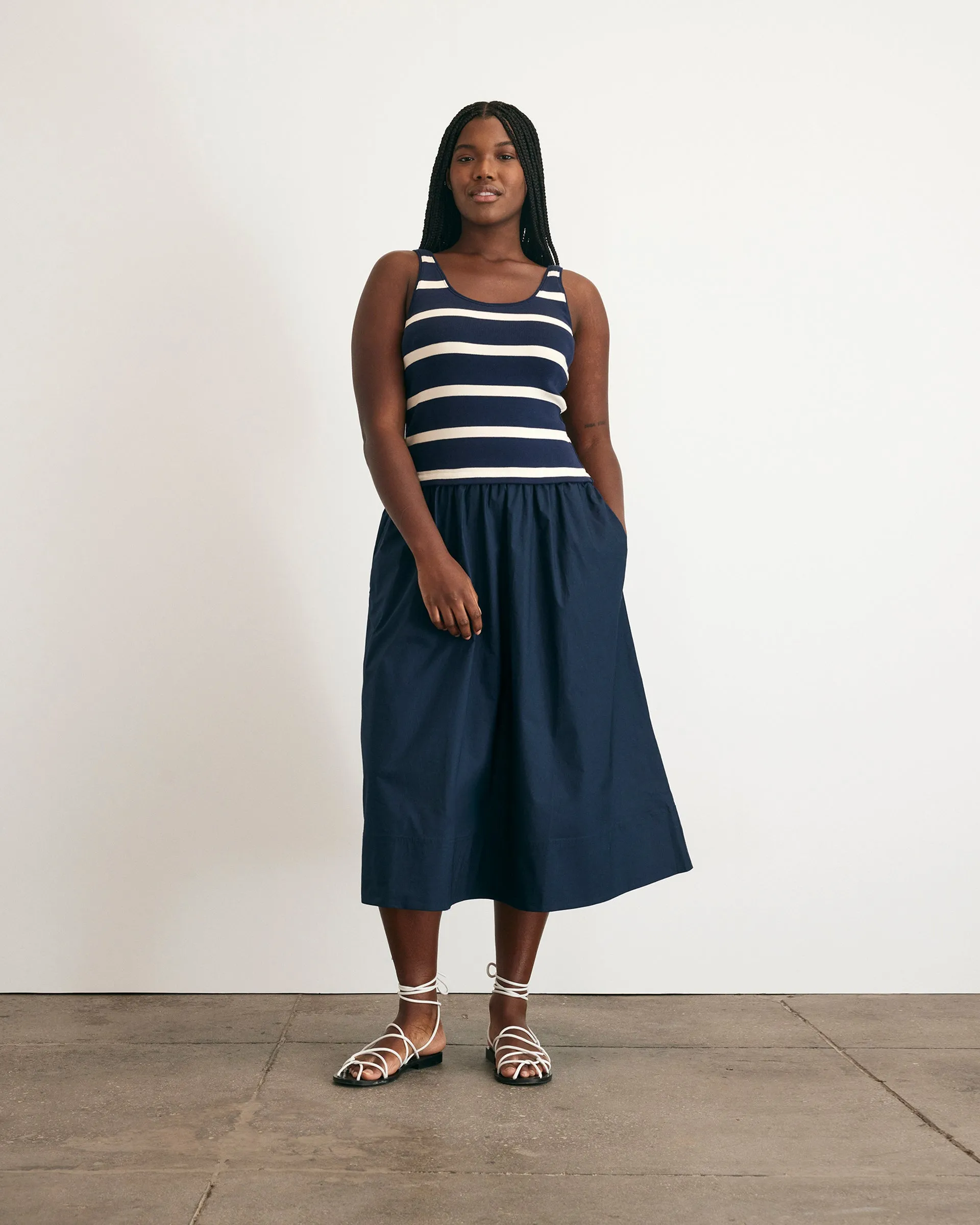 Reinforced Stress Points SheerWeight Knit Amber Dress