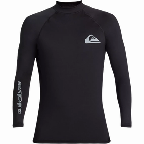Youth Everyday UPF50 Long Sleeve Rashguard SubtleTexture ConvertibleCollar