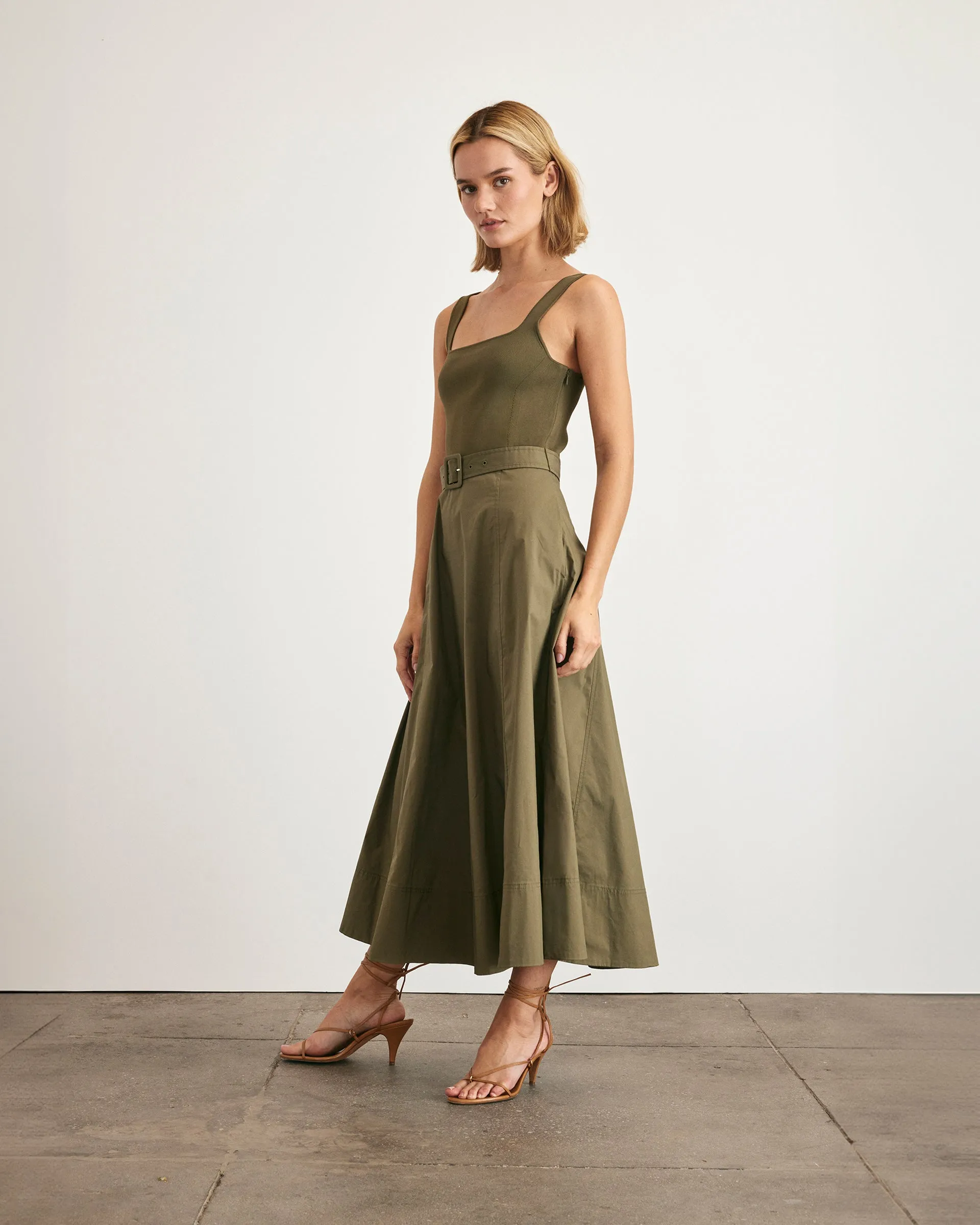 Carmen Dress Double Layered Design Mood Wear