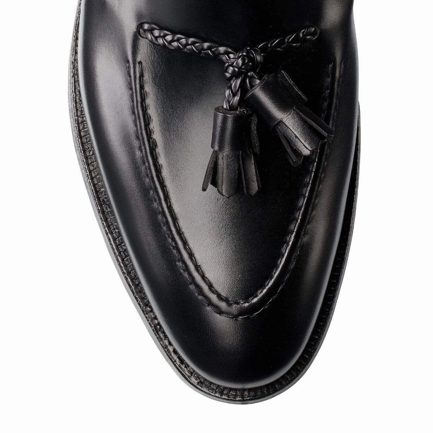 World Step Wide fit Langham 2 Black Calf