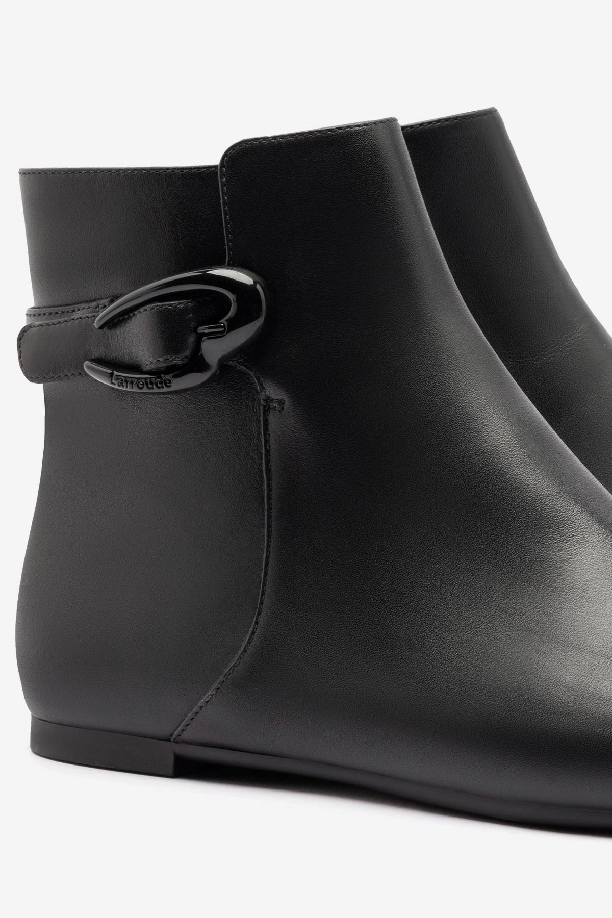 Rolling Motion Design Mini Verona Boot In Black Leather