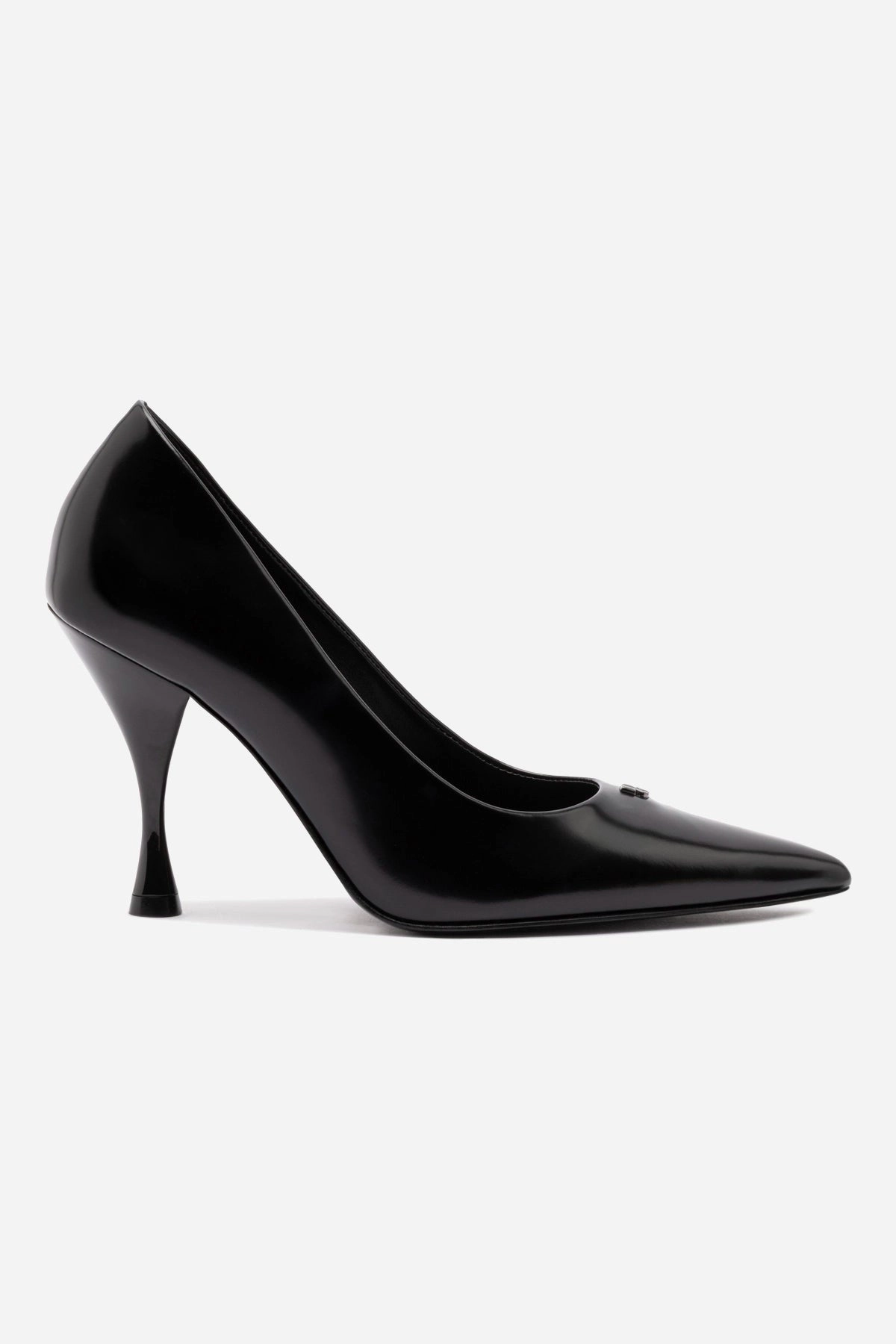 Stone Pump In Black Box Leather Top Rated Calm Step