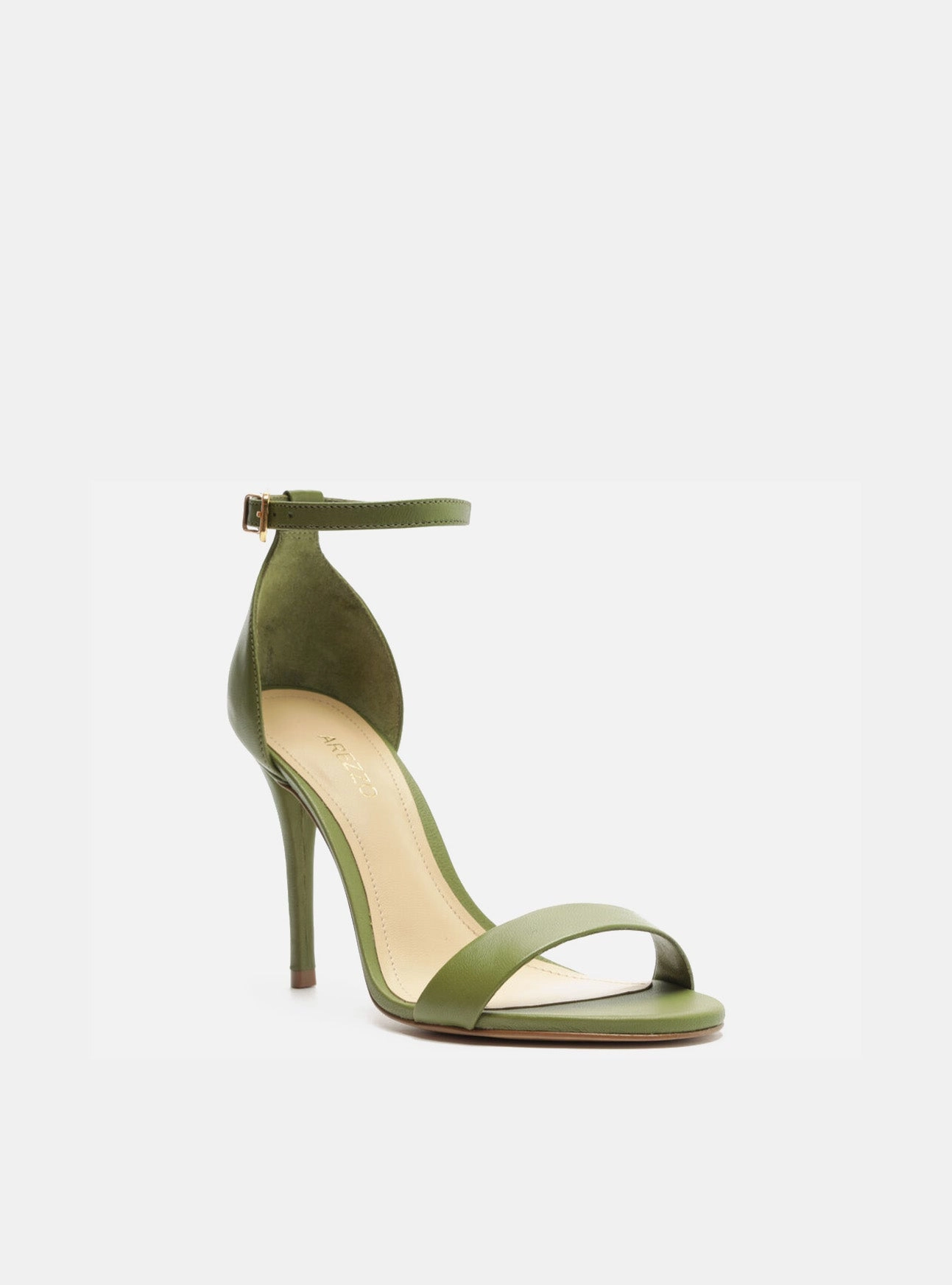 Isabelli Leather  Stiletto Sandal Scandi Clean