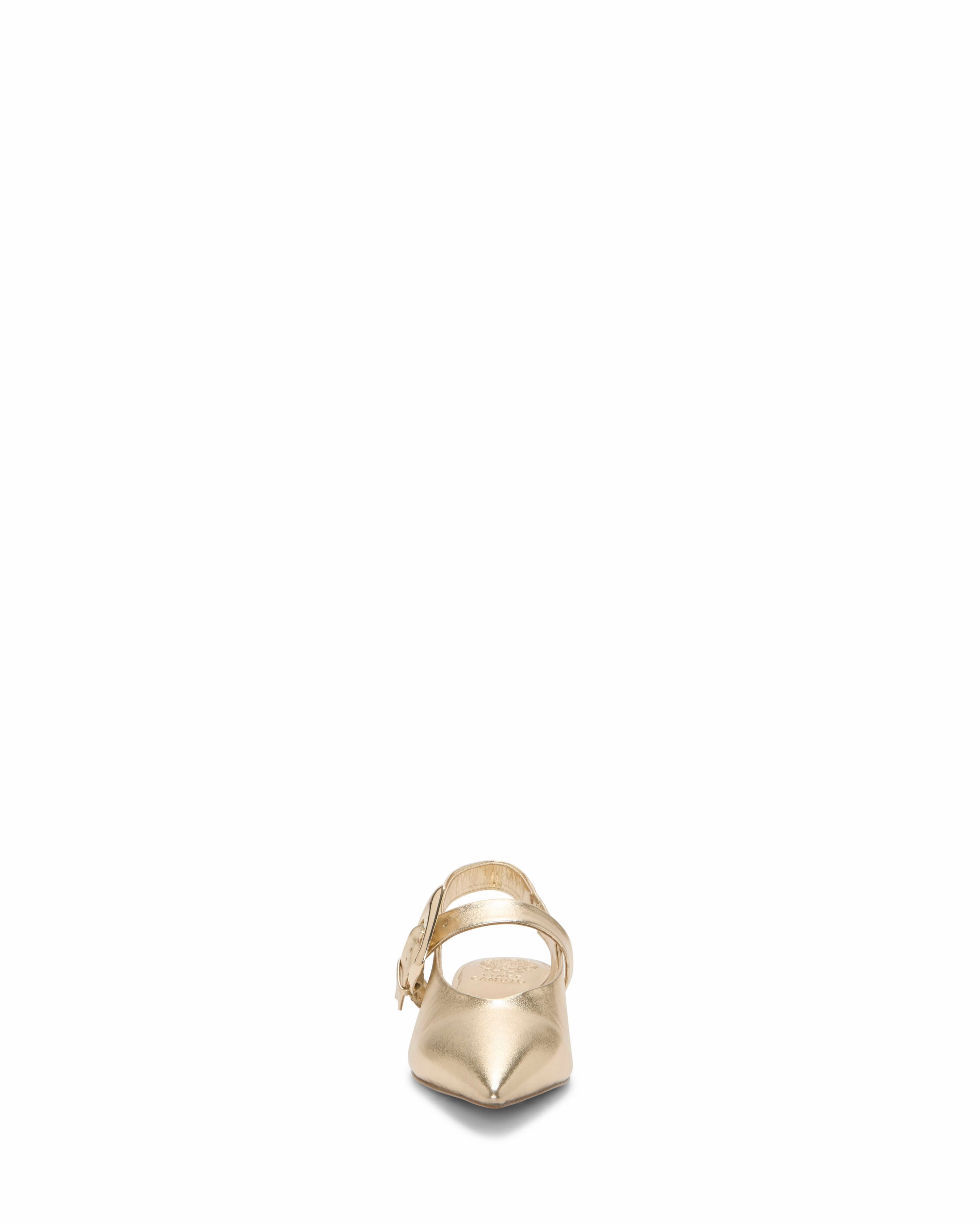 Love Path Amoret Buckle Slingback Mule