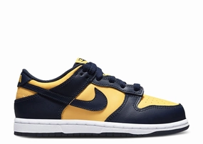 Quick Fit All Terrain Stylish Commuters Nike Dunk Low (PS) - Michigan 2021