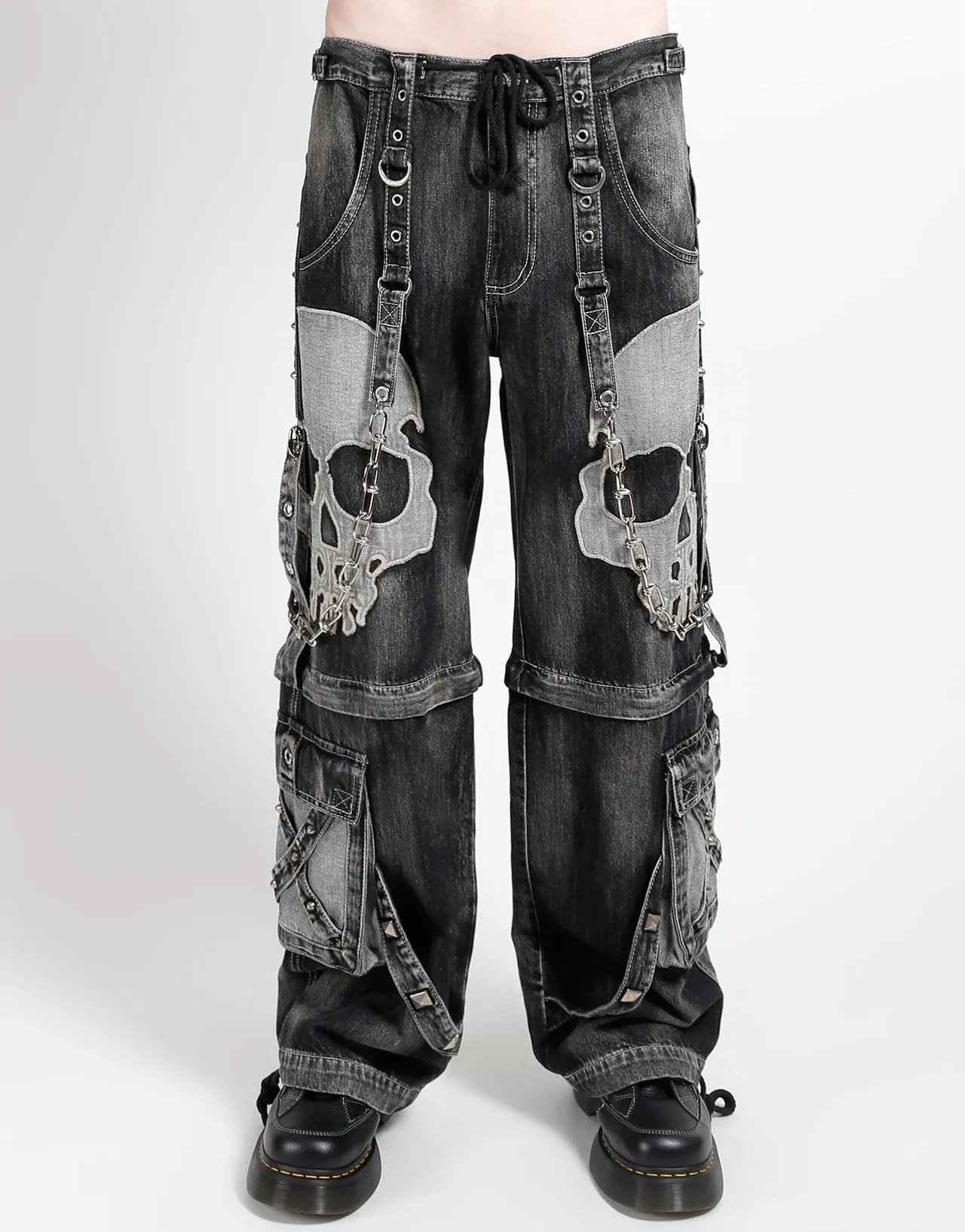 Perfectly Fit SCARE DARK STREET PANT FOG WASH BLACK DENIM