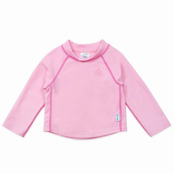 Elasticated Trim Breathable mesh panel Youth Long Sleeve Rashguard Shirt