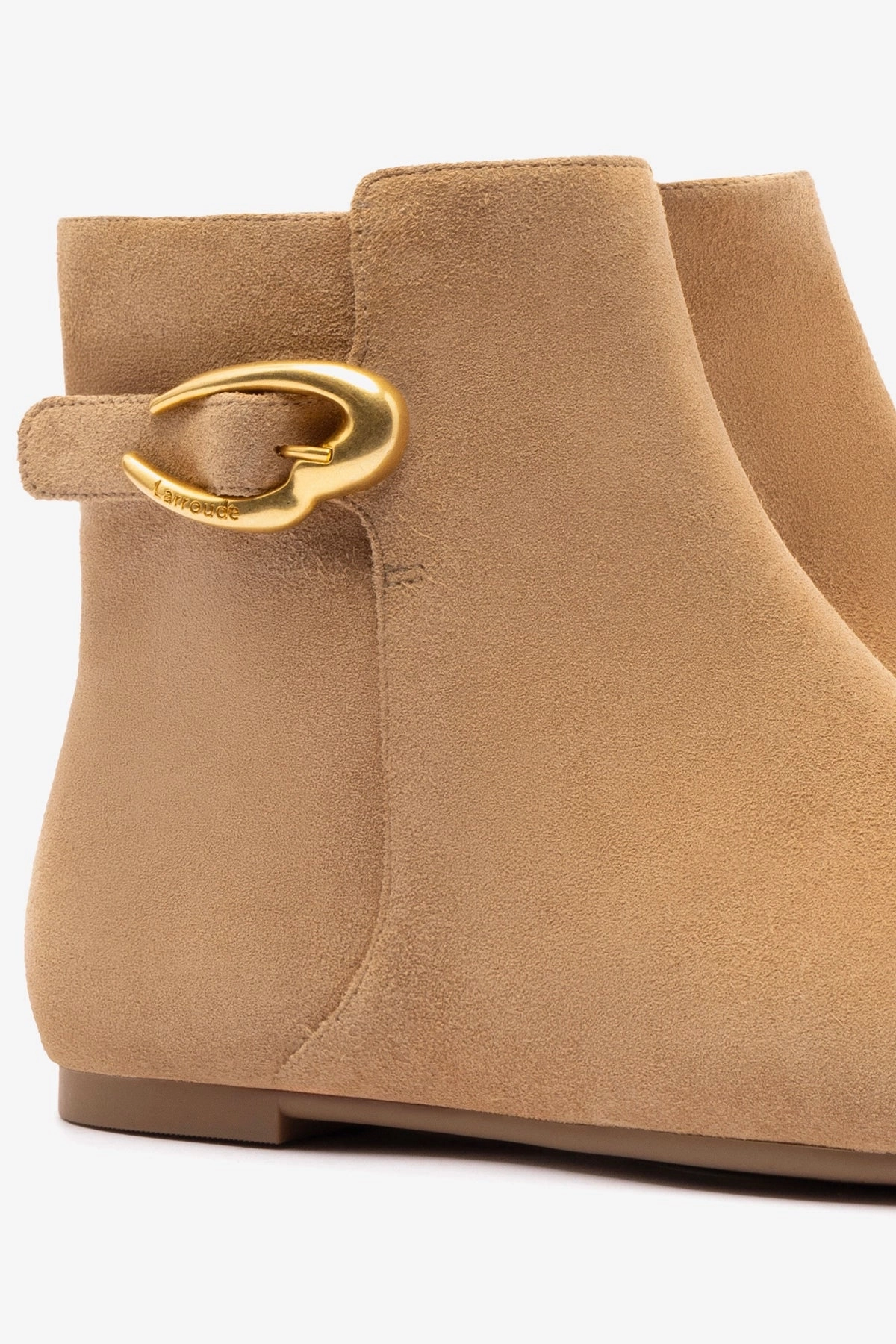 Mini Verona Boot In Peanut Suede Slip Safe