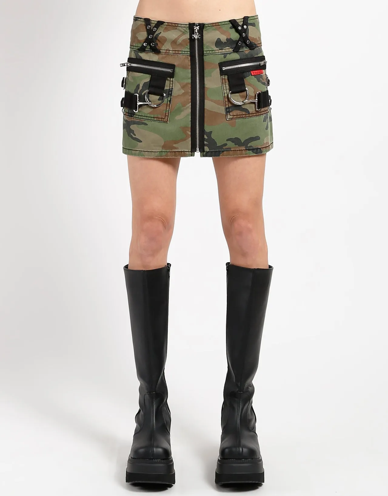 BIG RING SKIRT CAMO Sleek Cut