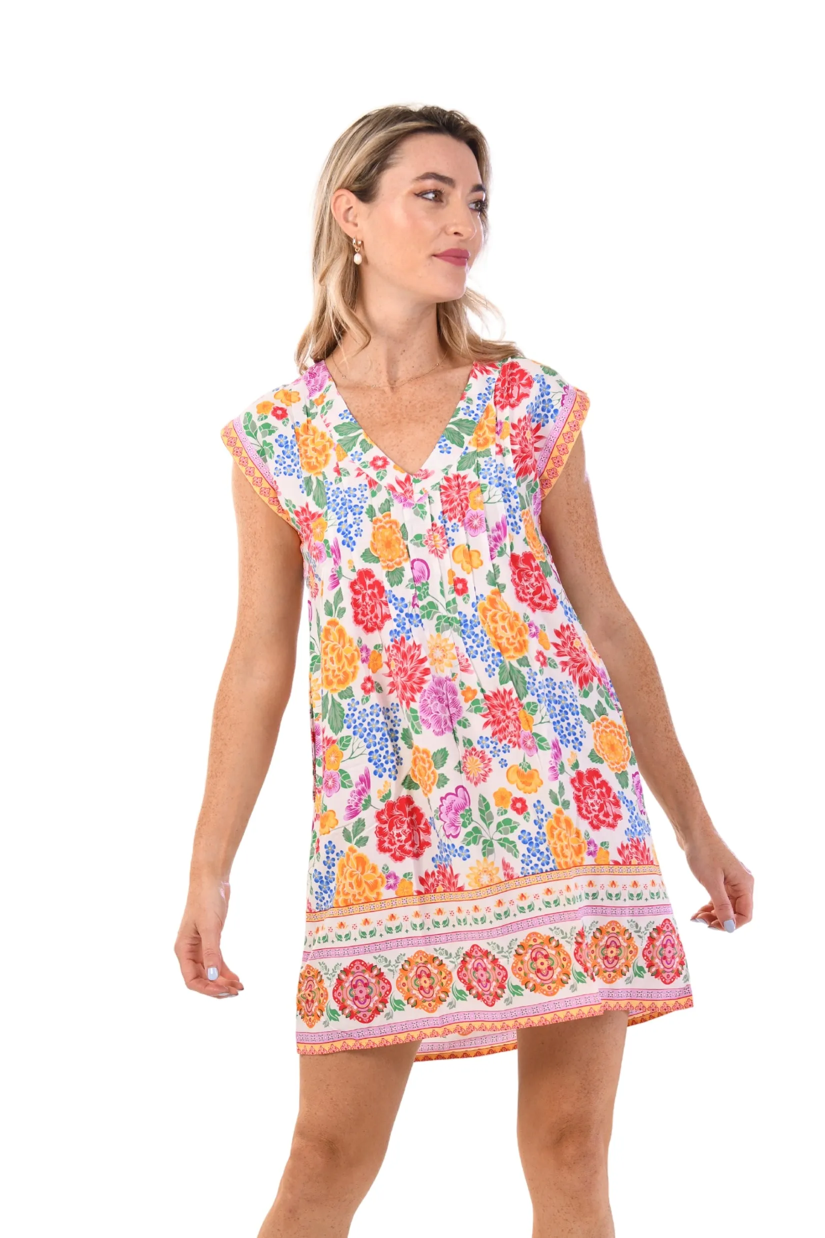 Comfortable Look Kokomo Dress / Multi Floral