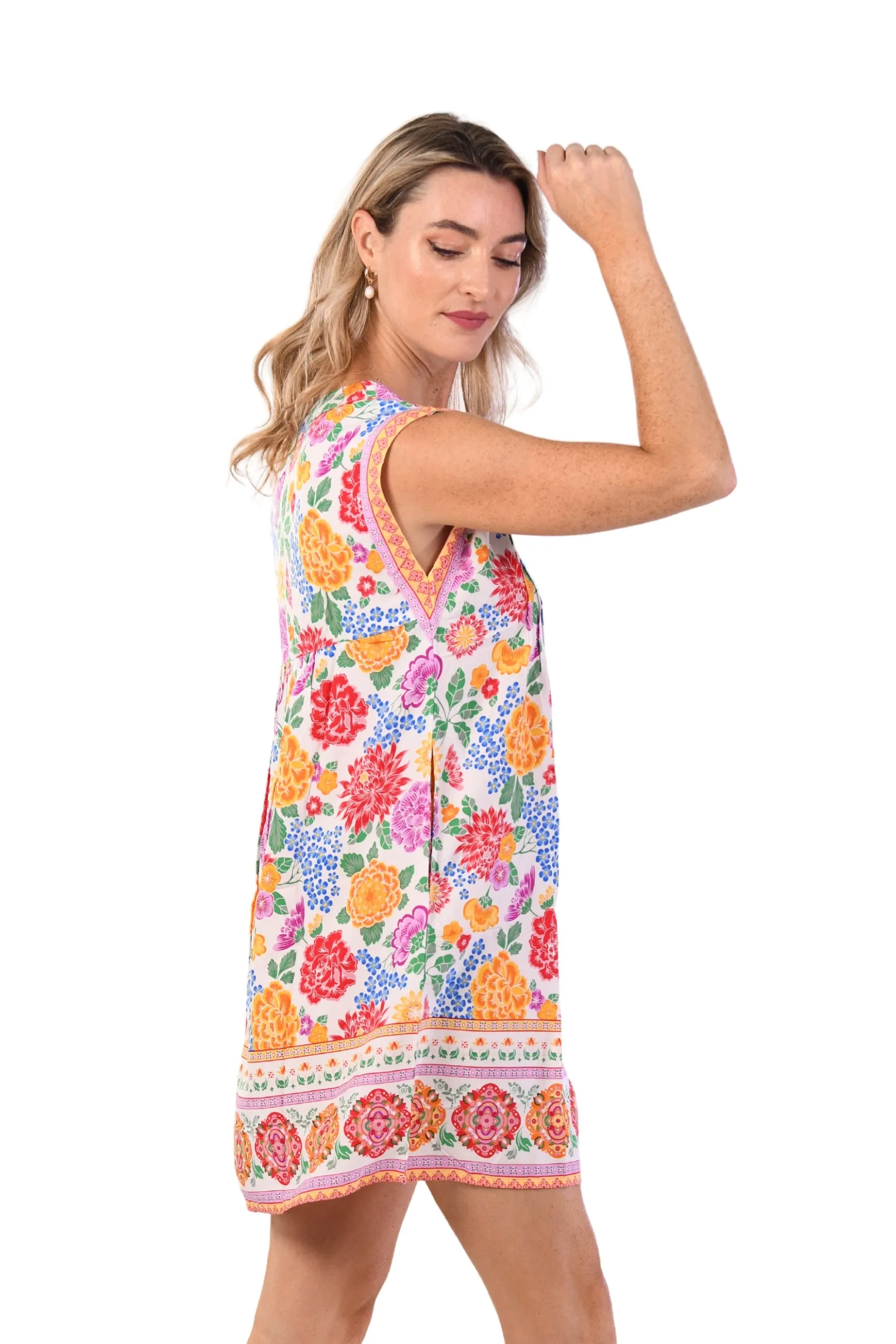Airy Comfort Relax Line Kokomo Dress / Multi Floral