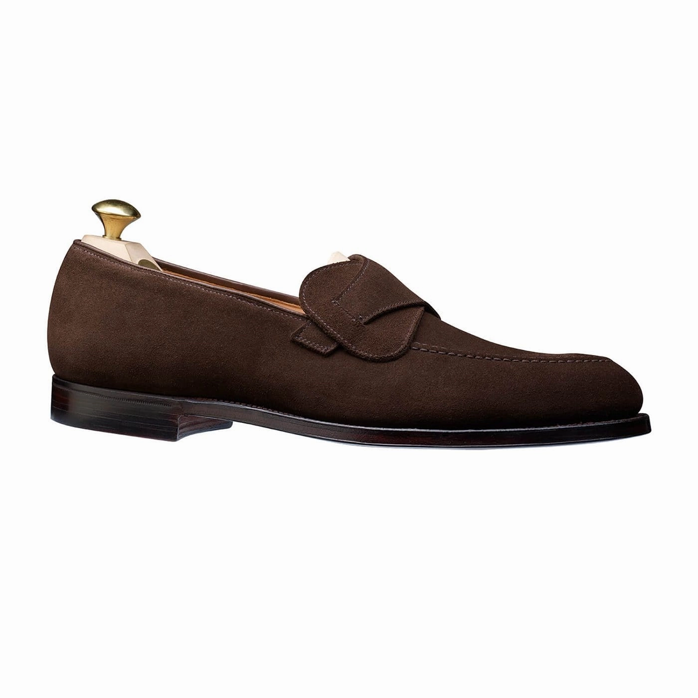 Beach Path Quick Move Selby Dark Brown Calf Suede