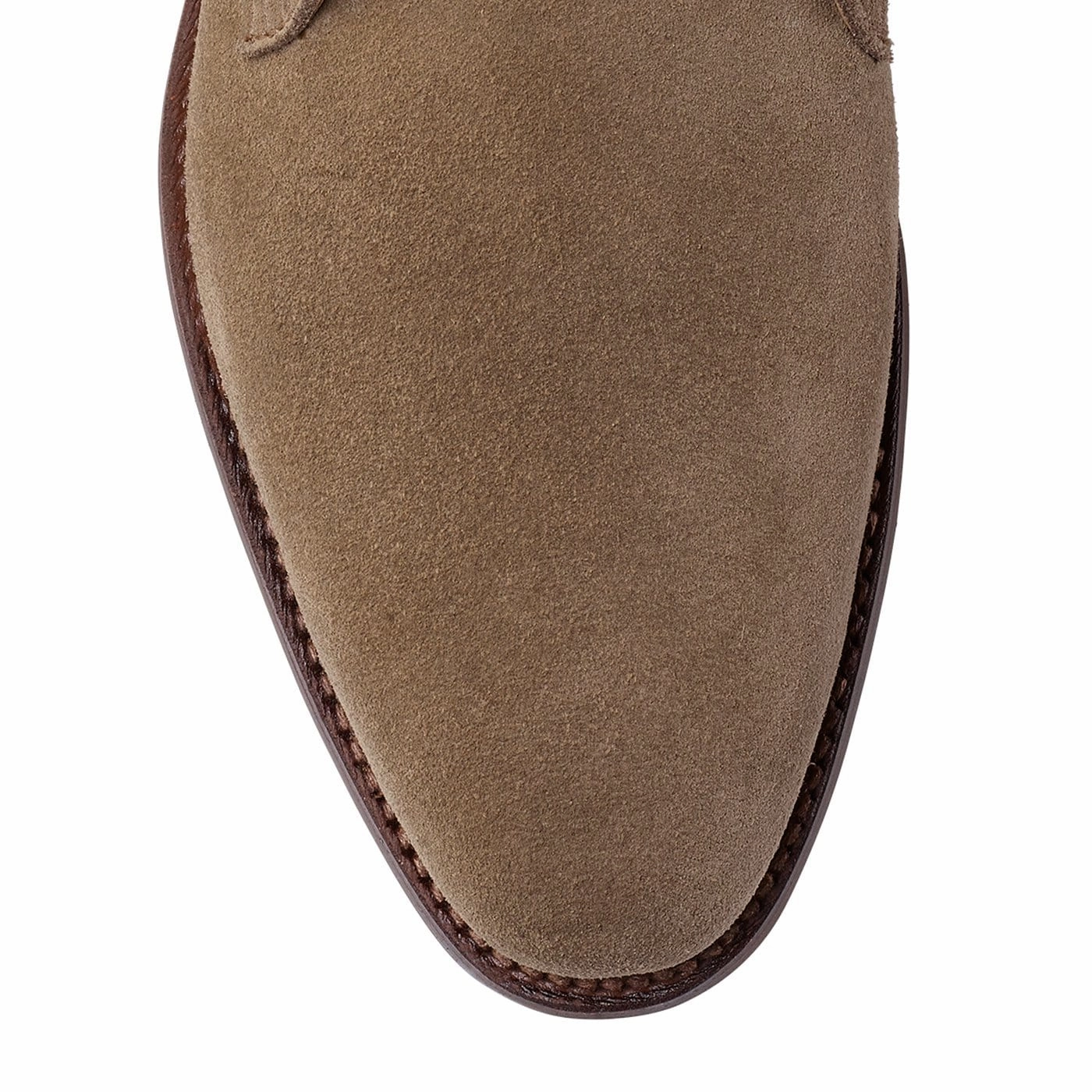 Sulgrave Khaki Suede Eco Material Snow Trekker Grippy Outsole Snowy Path