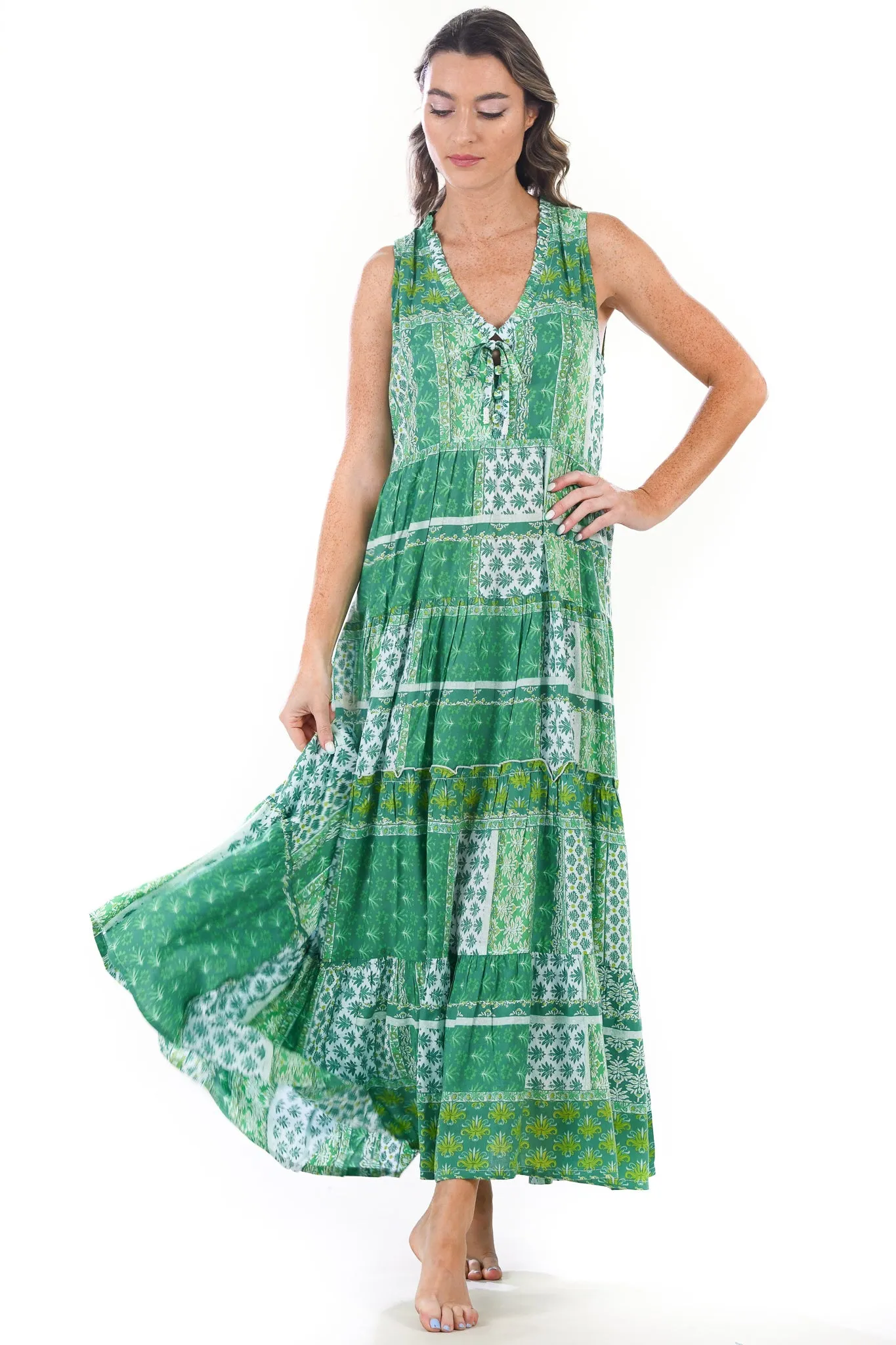 Light Movement Kaia Dress Long / Mojito