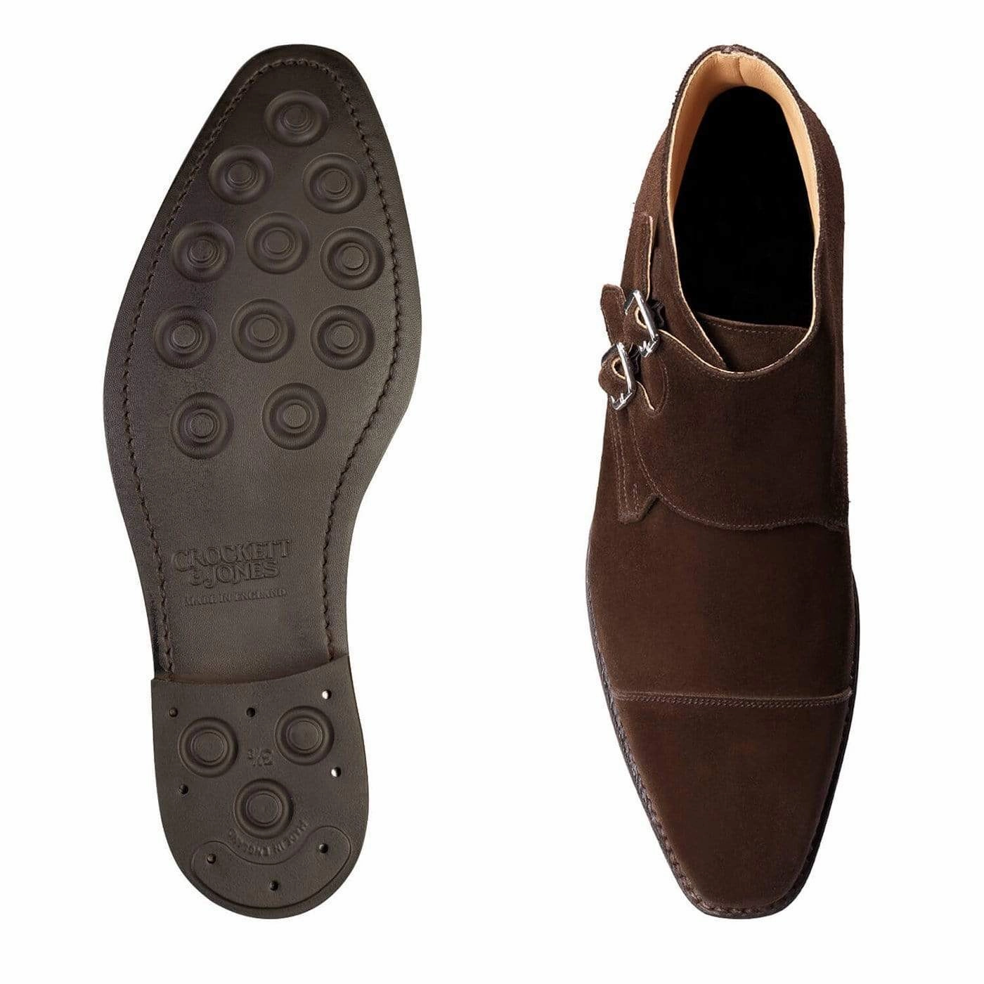 Versatile Performance Padded Interior Work Commute Camberley Dark Brown Suede