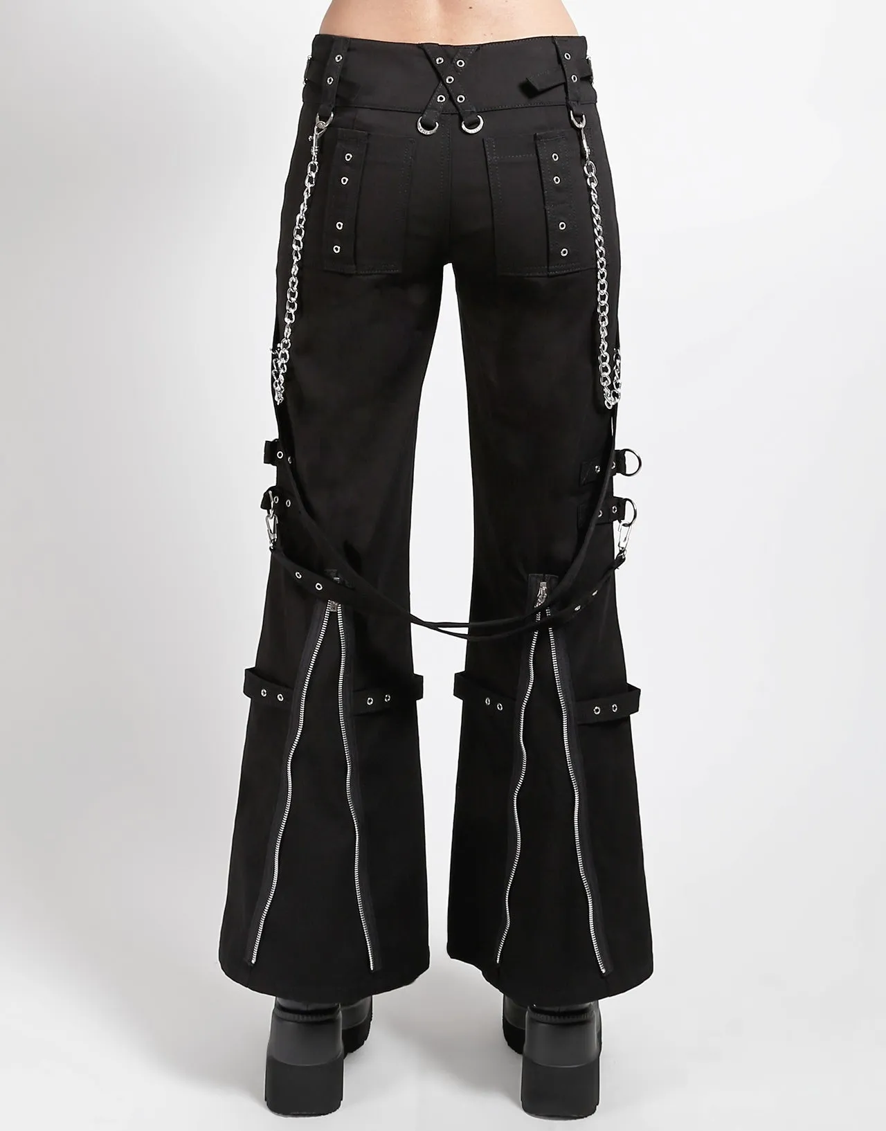 Adaptable Fit Ripped design SUPER D-RING PANT