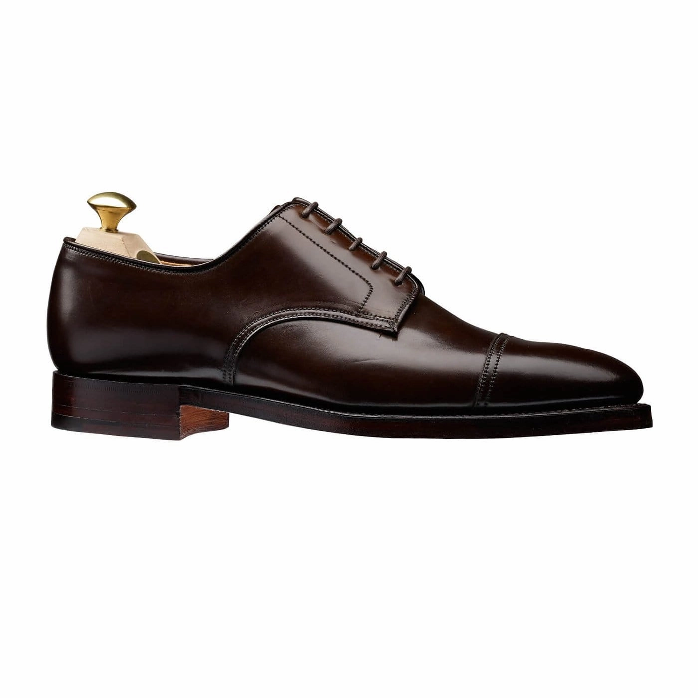 Bradford Dark Brown Cordovan Everywhere Fit Moisture Wicking Lining
