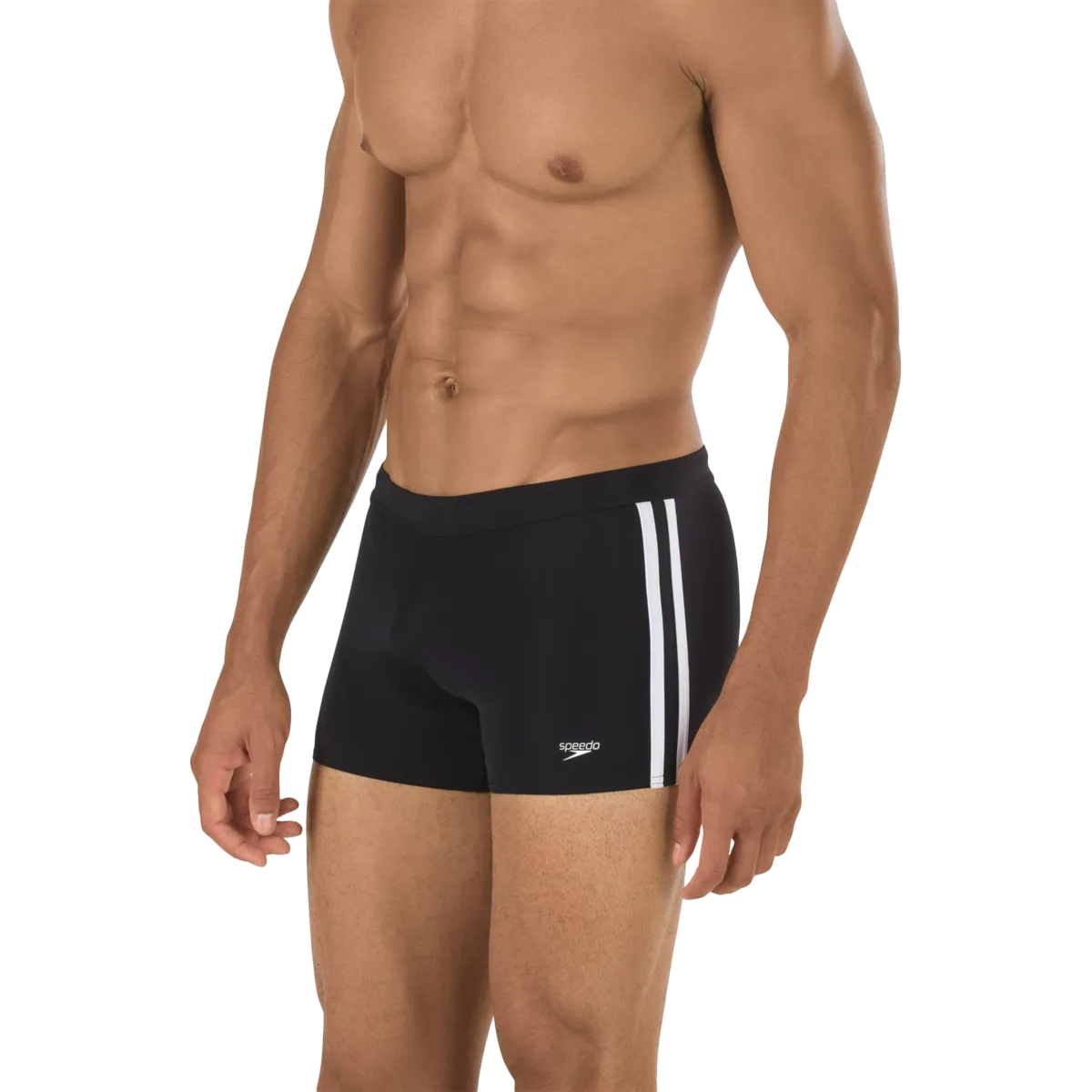 Men's Shoreline Square Leg - Black Recycled Polyester Blend Sunny Swimwear