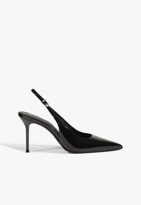 Paola Patent Pump Alluring Design