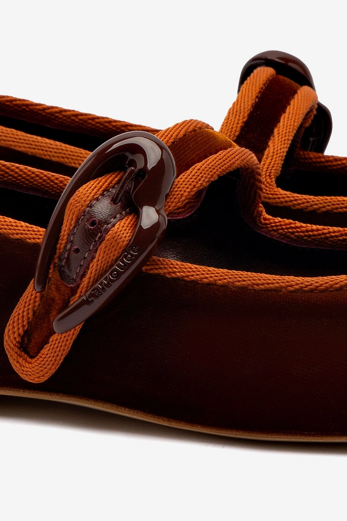 Weekend Casual Verona Ballet Flat In Cuoio Velvet