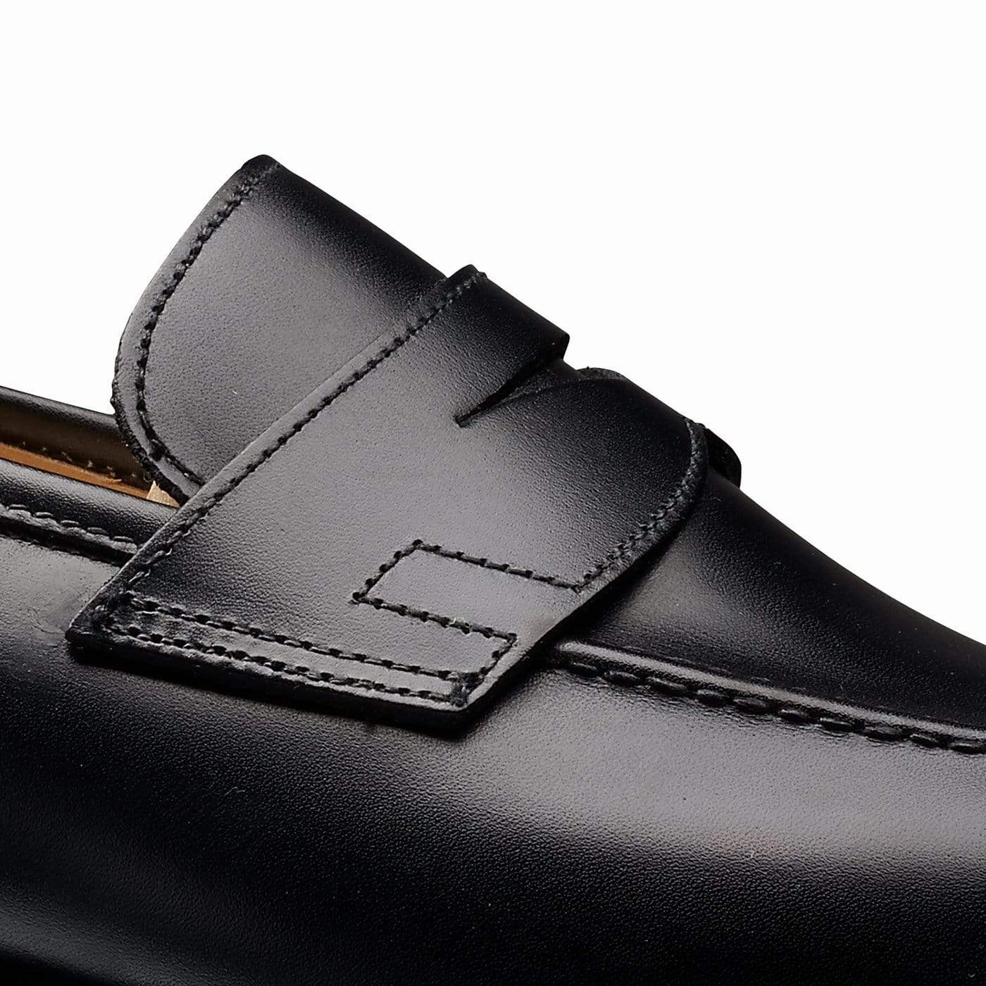 Sydney Black Calf Korean Trend Bunion Friendly Structure