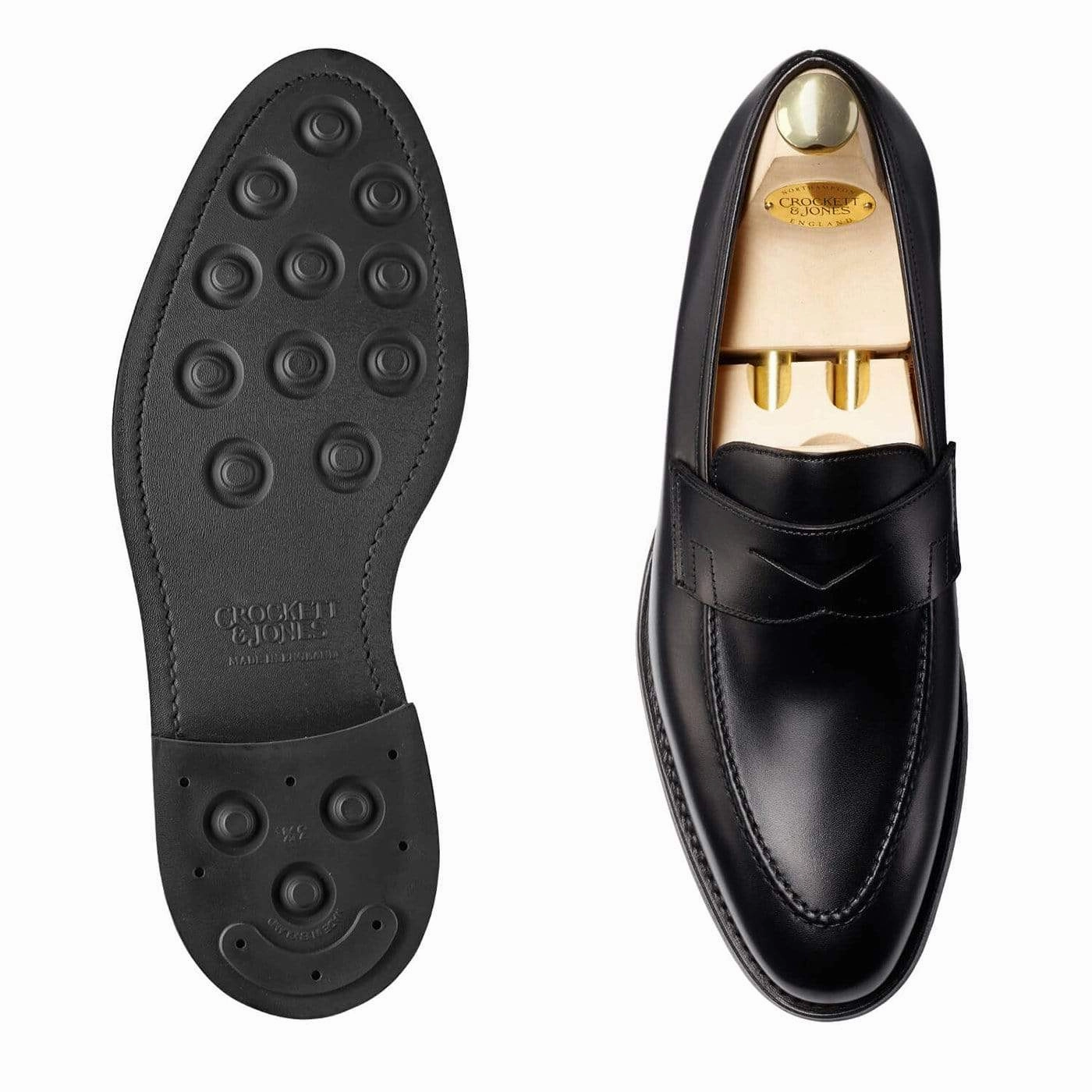 Lace Up Sydney Black Calf