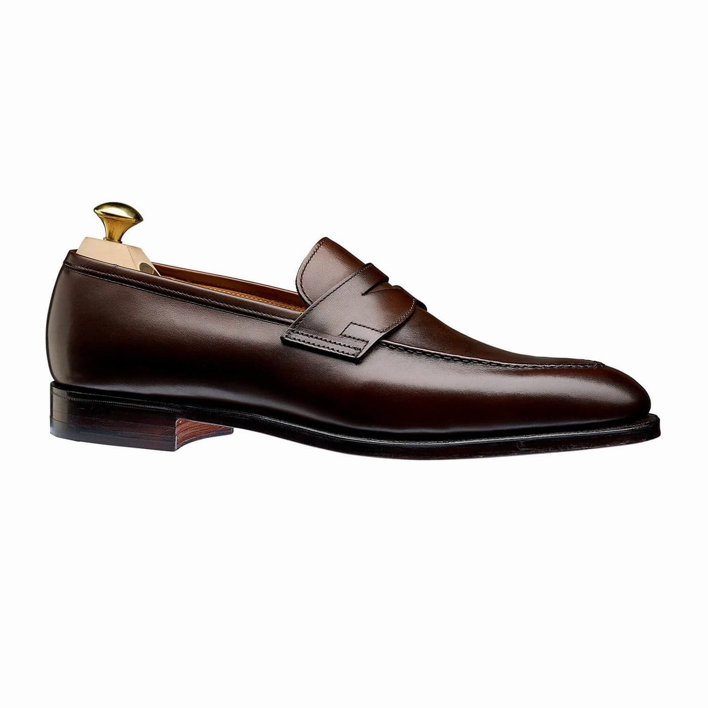 Mature Gentleman Sydney Dark Brown Burnished Calf