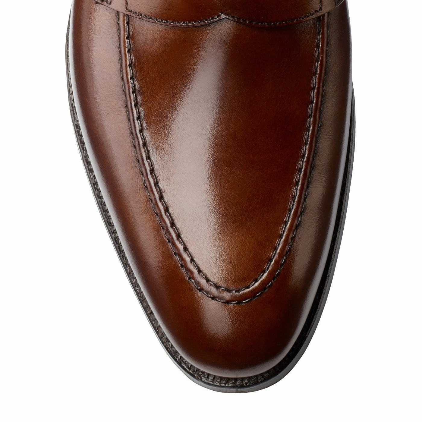 Sydney Dark Brown Burnished Calf Zen Step