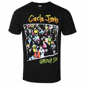 CIRCLE JERKS GROUP SEX TEE Ethically Sourced Yarn Anti Pilling Finish