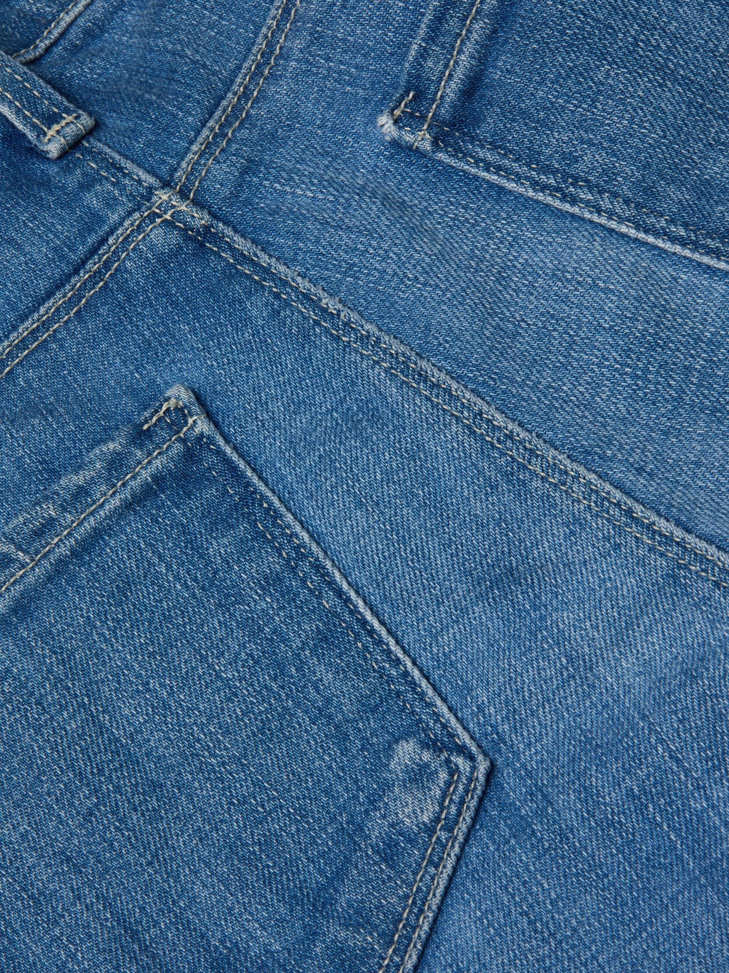 Tati Cropped Micro Boot Rosales Double Stitched Seams