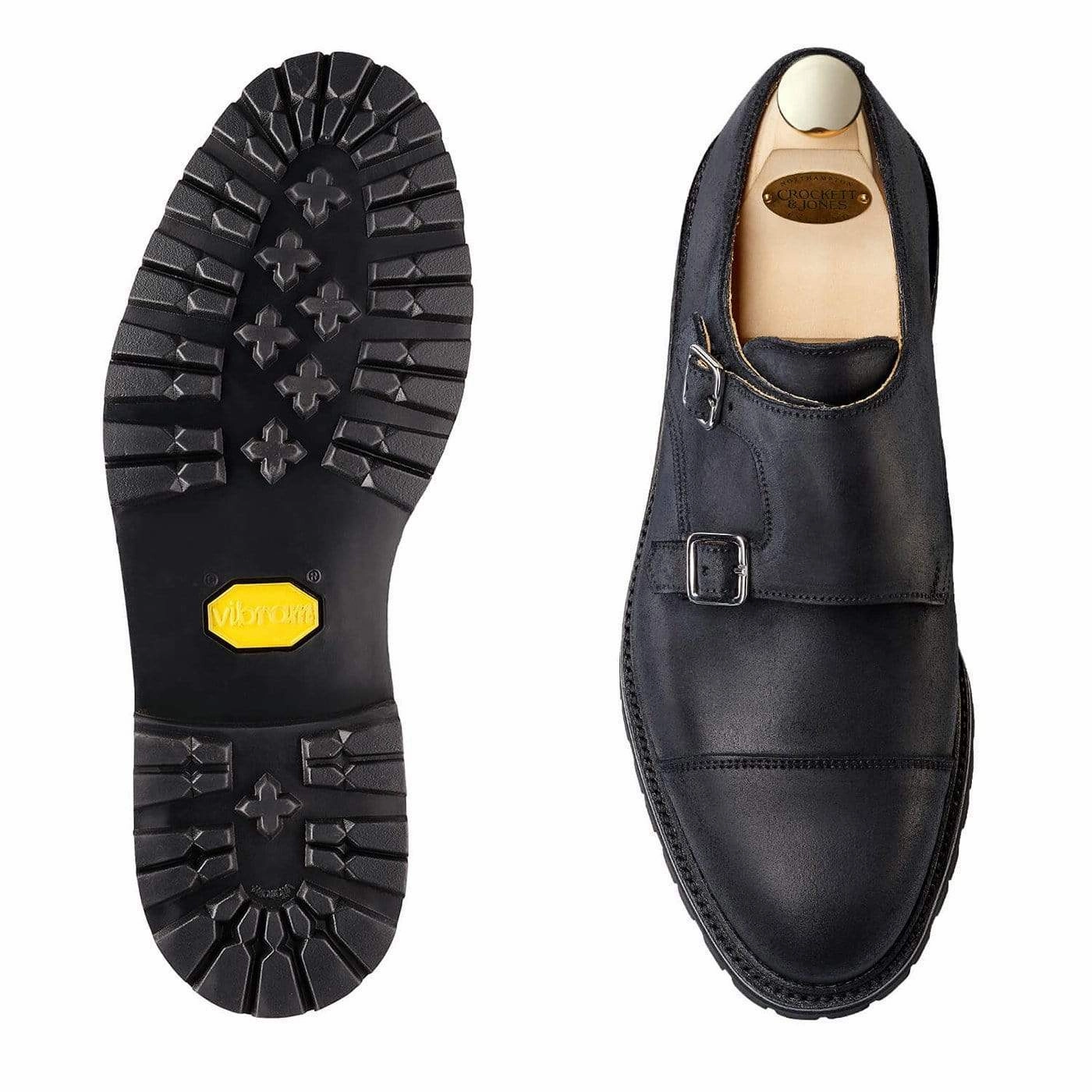 Tay 2 Black Rough-Out Suede London Cool