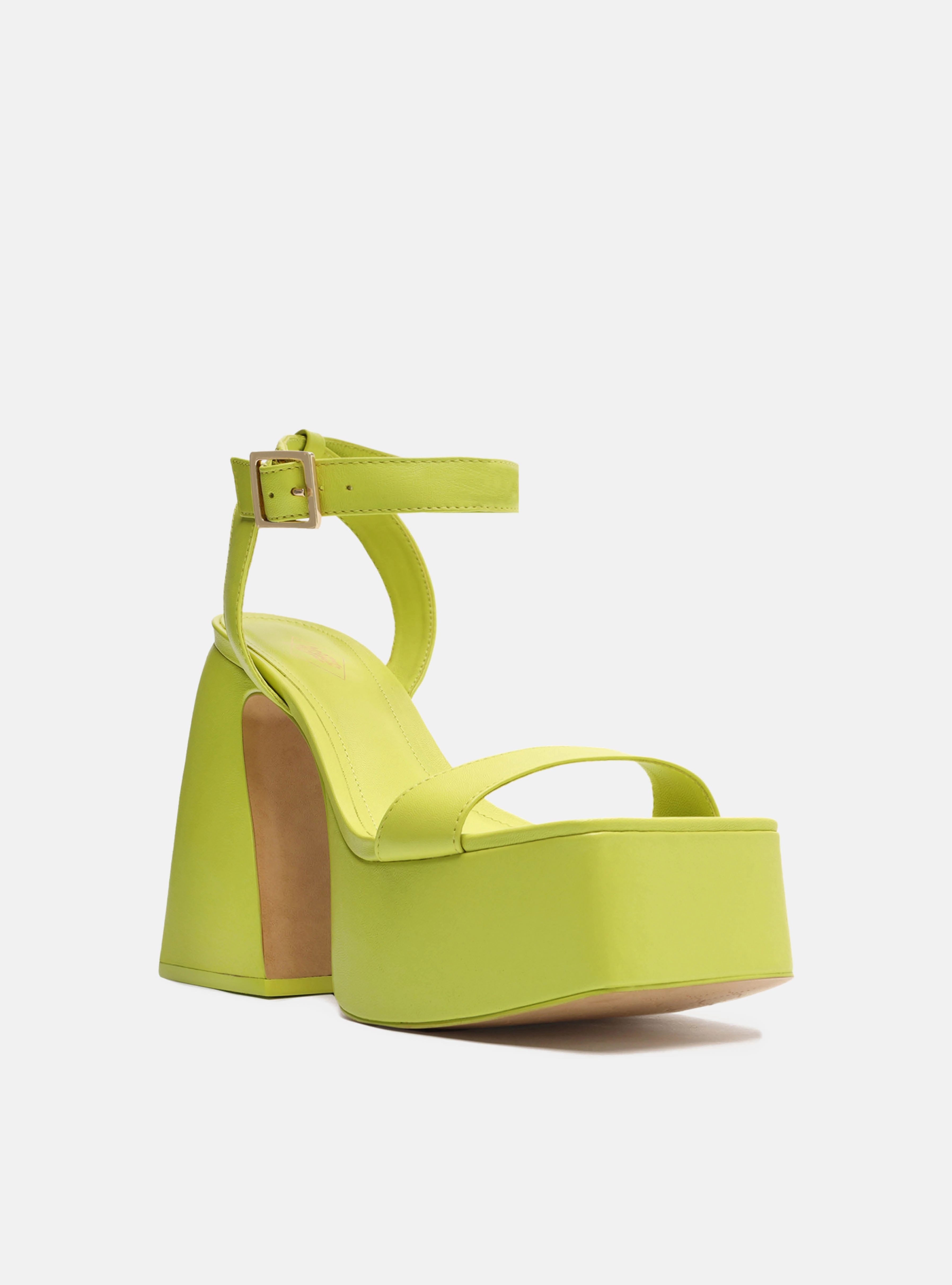 Megan Leather Platform Daily Chill Angel Glow