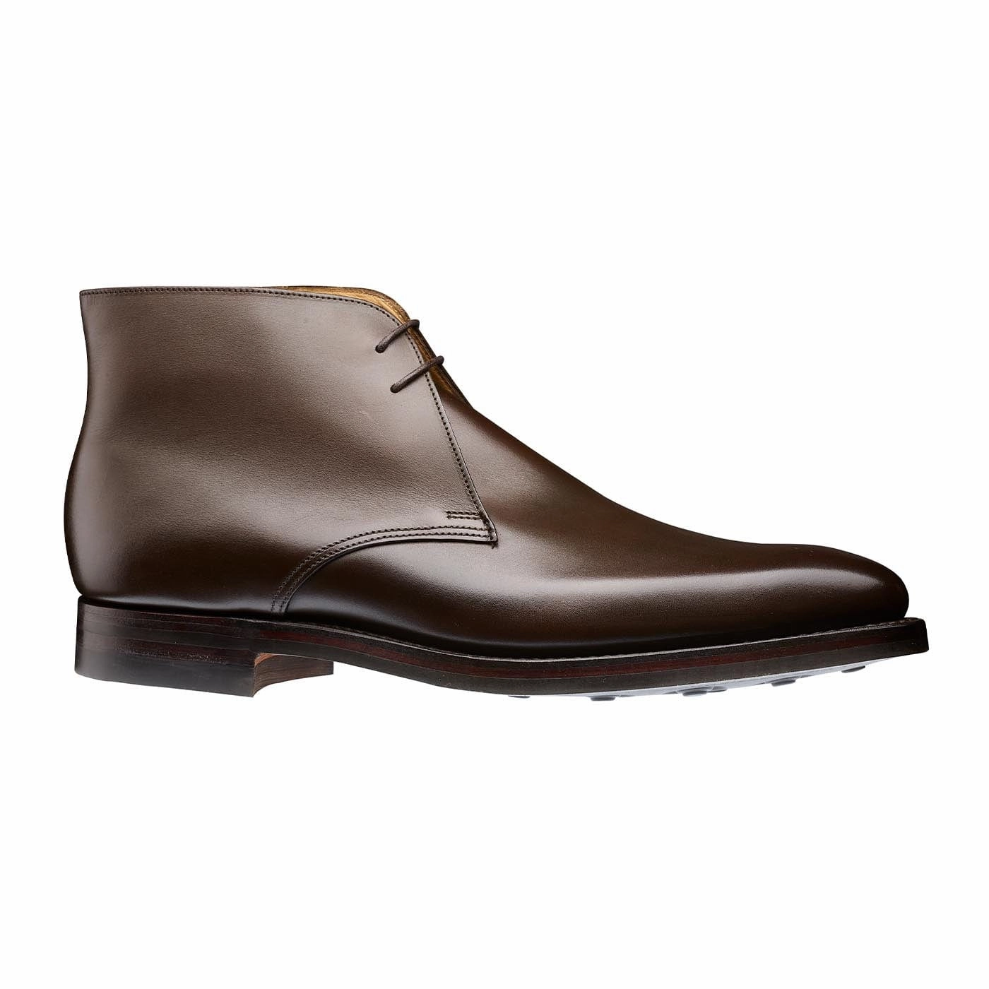Tetbury Dark Brown Wax Calf Rubber Sole