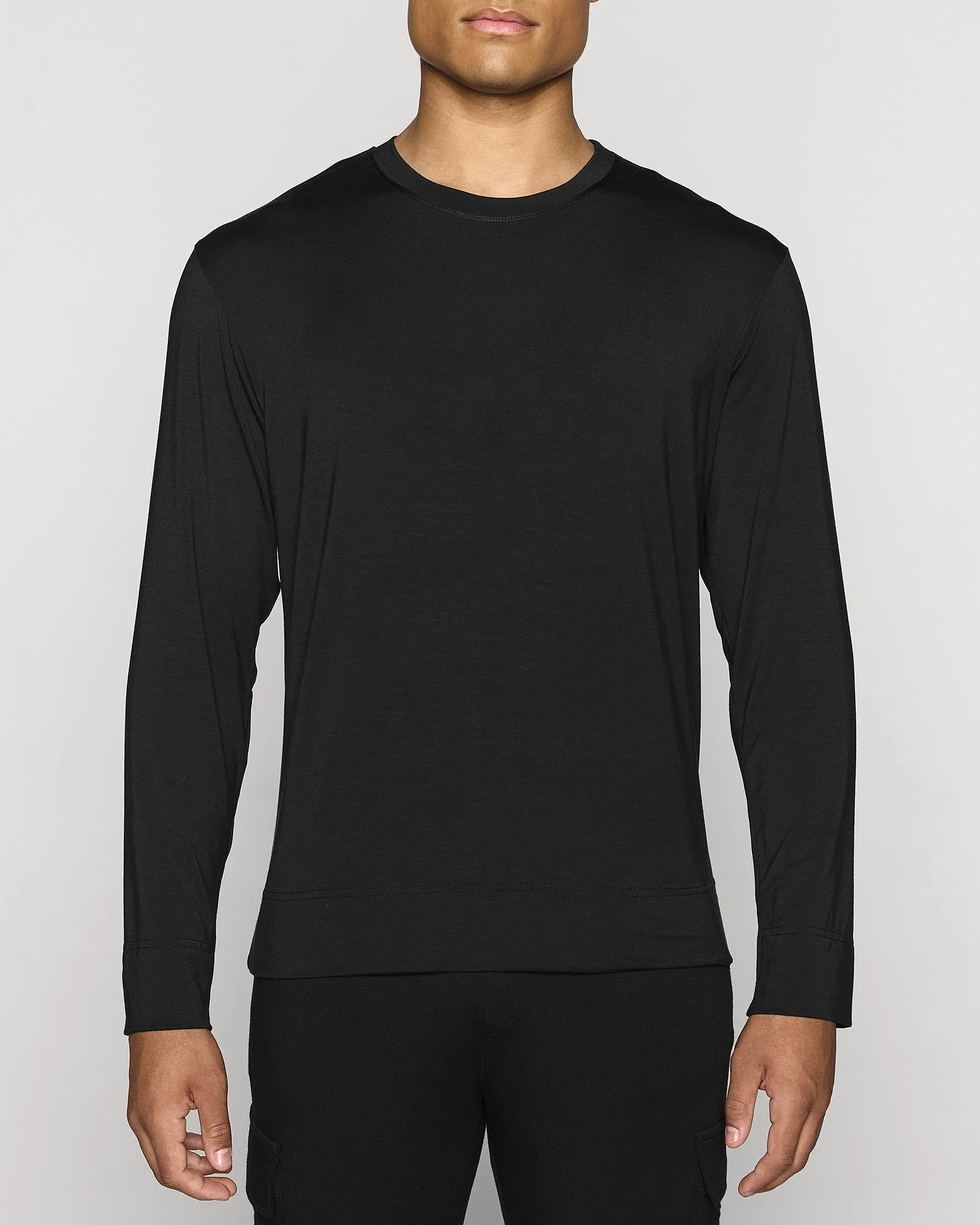 Raglan Sleeve The Long Sleeve Crew Pullover Lite