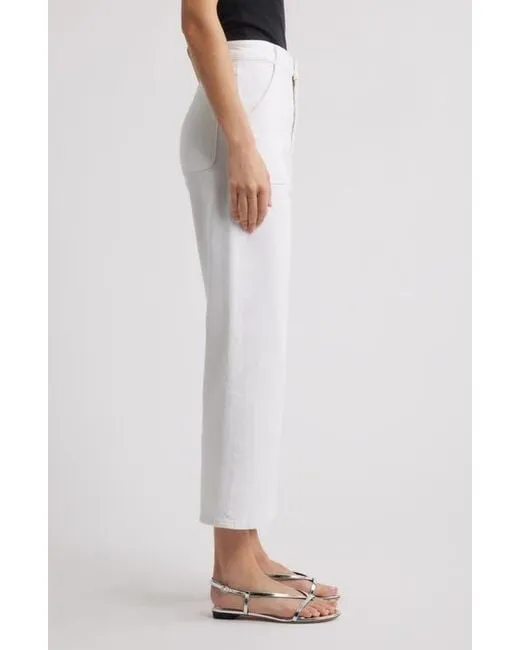 Comfort Wear Stylish Touch The Modern Pocket Wide White