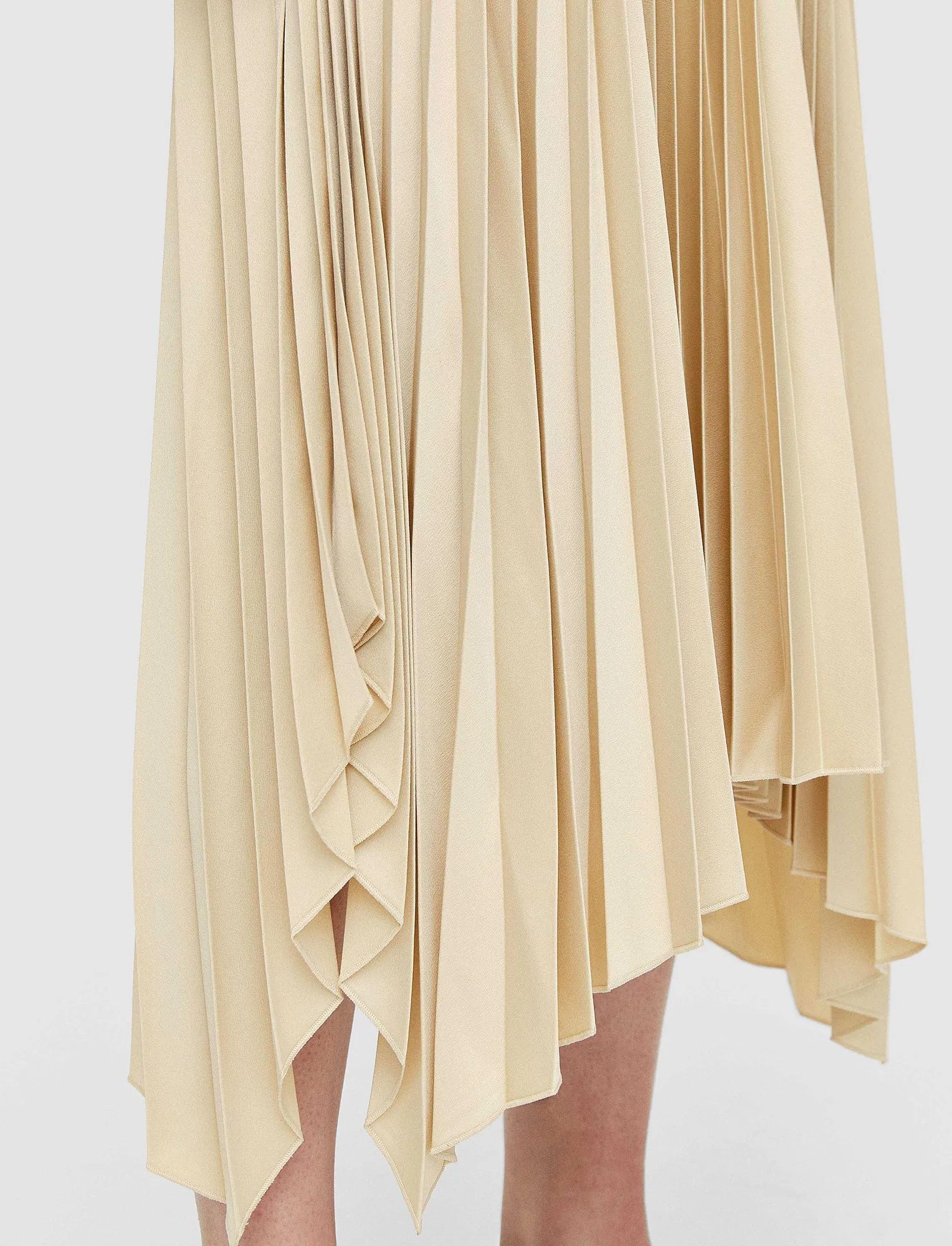 Mild Weather Knit Weave Pliss Darno Dress