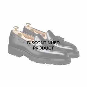 Cavendish Black Cavalry Calf Relaxed Walking Shoes