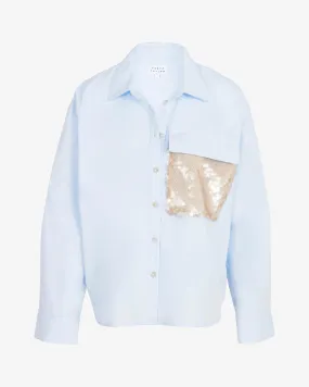 AllPurposeWear Topher Sequin Top