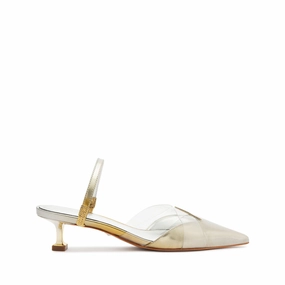 Neutral Alignment Design Kids Fun Tori Kitten Vinyl & Specchio Leather Pump