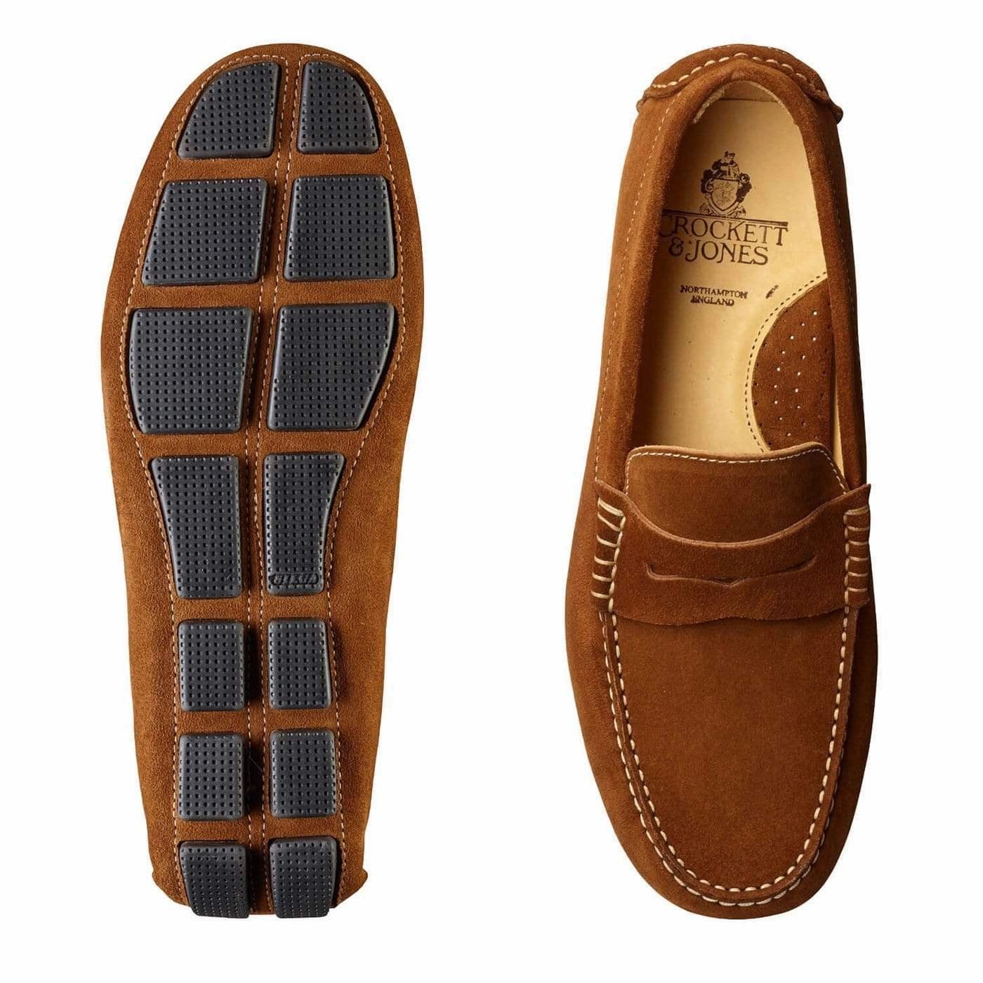 Torino Snuff Suede Smooth Inner Seams Dad Style