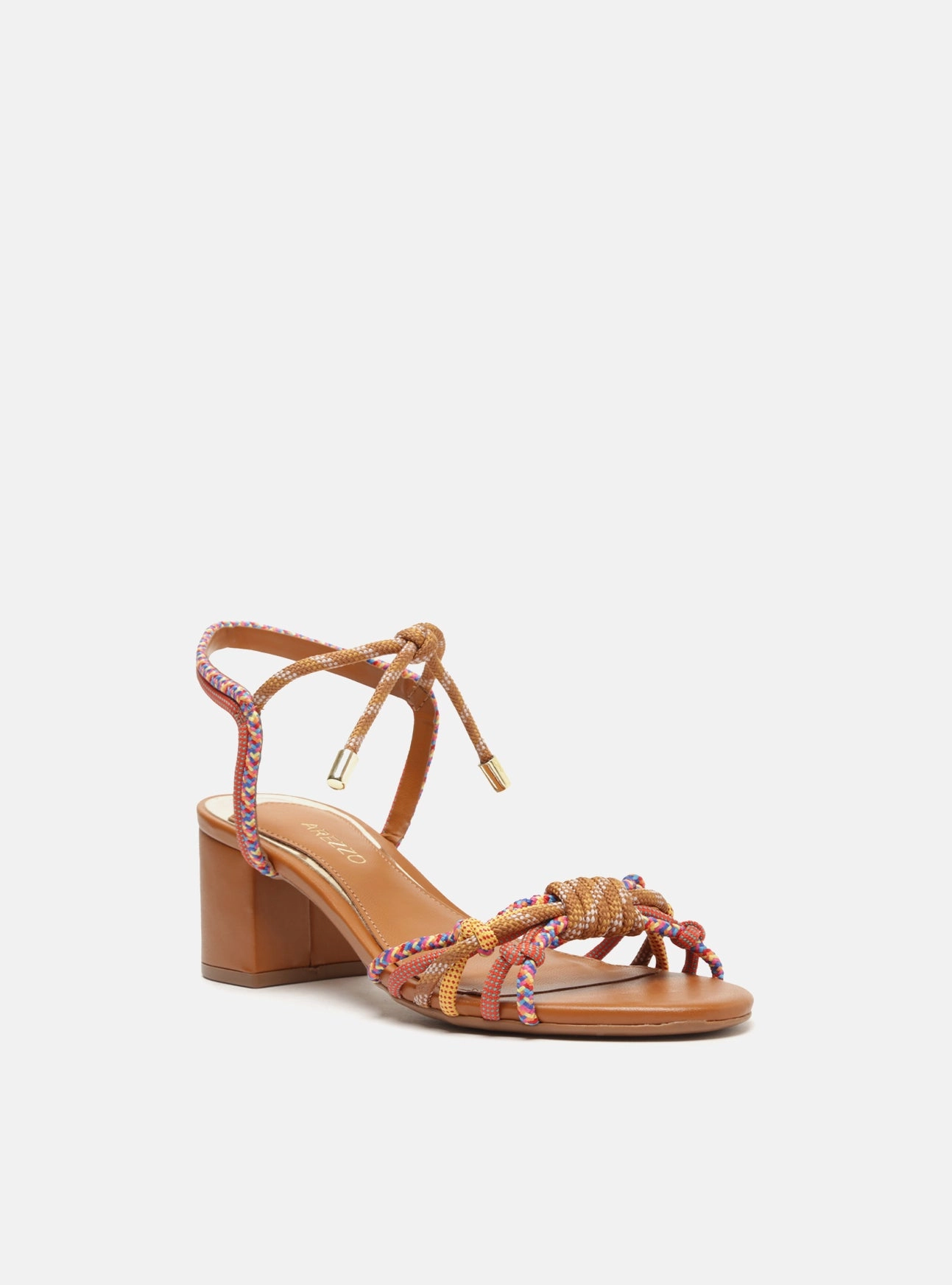 Reinforced Seams Lillian Mid Block Sandal