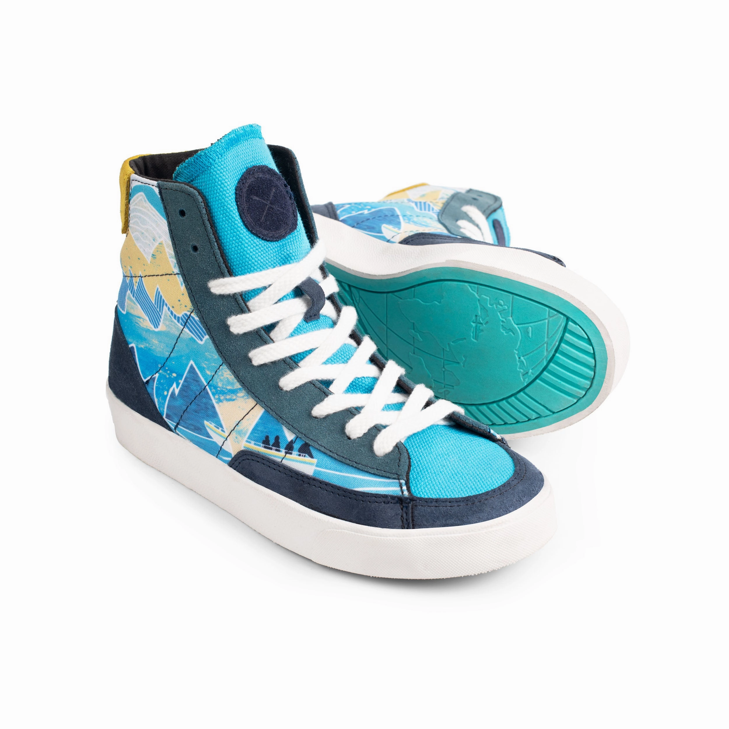 Strong Step Stretchable Material Tranquilo Ace High Top