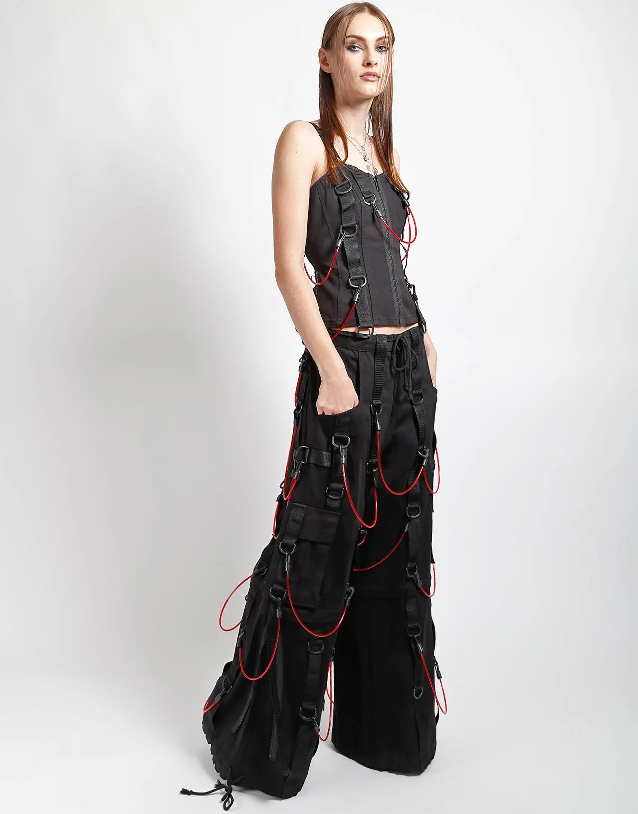 simple design ContrastPlacket TRANSFUSION CORSET