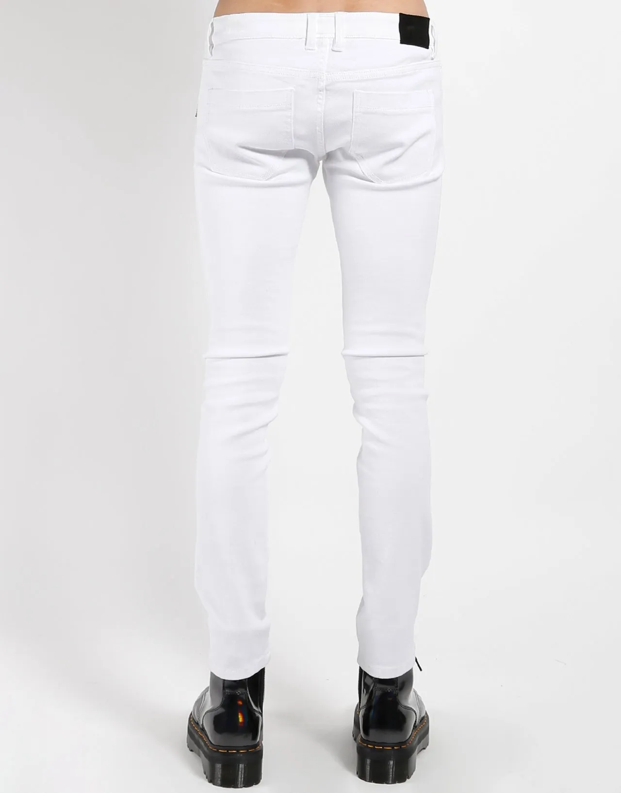 MultiPocketDesign TRASH & VAUDEVILLE WHITE SKINNY JEAN