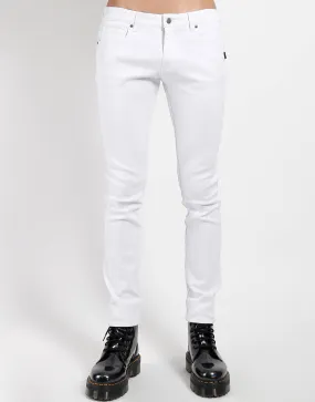 Water Resistant Mesh Lined TRASH & VAUDEVILLE WHITE SKINNY JEAN