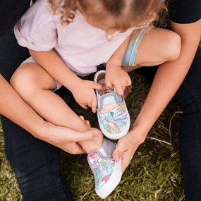 Ankle Collar Padding Trek Slip On - KIDS